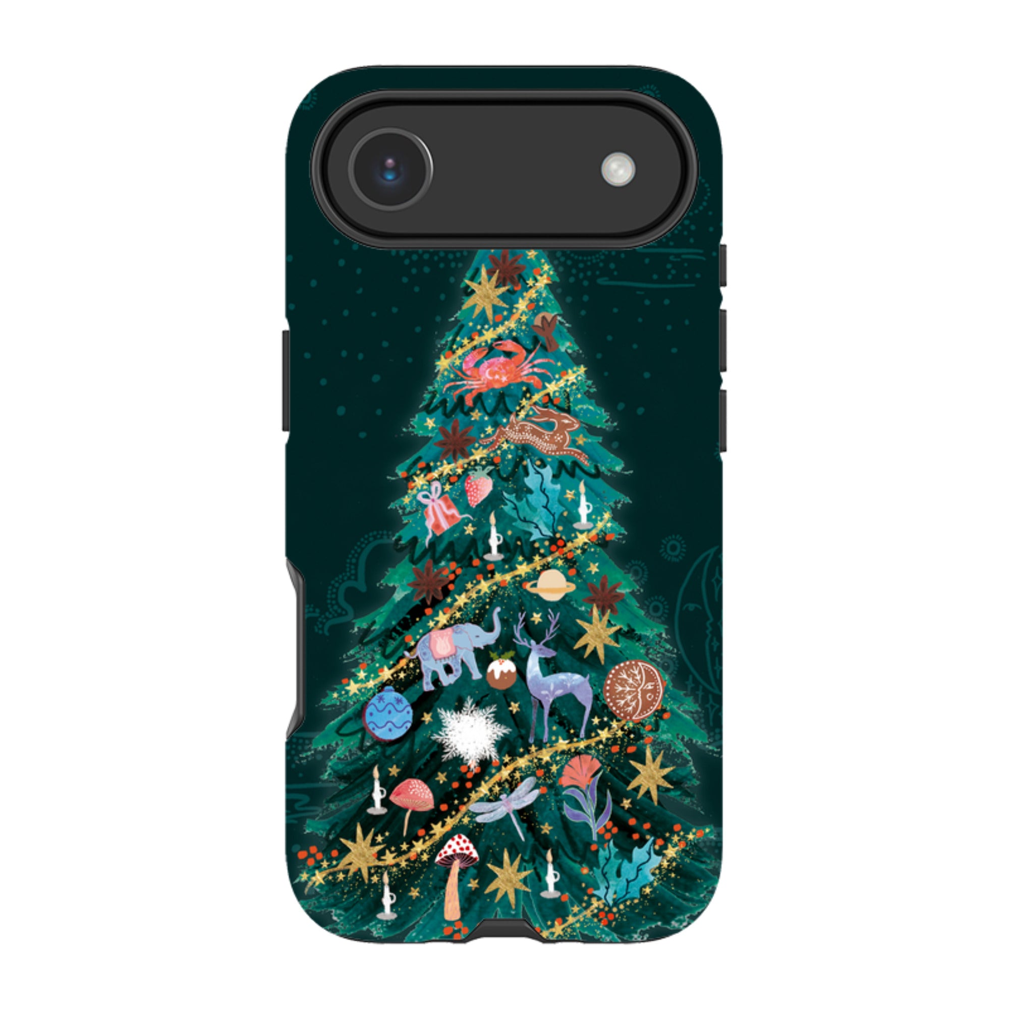 iPhone Tough Case - Kitsch Tree By Emma Frances Grant