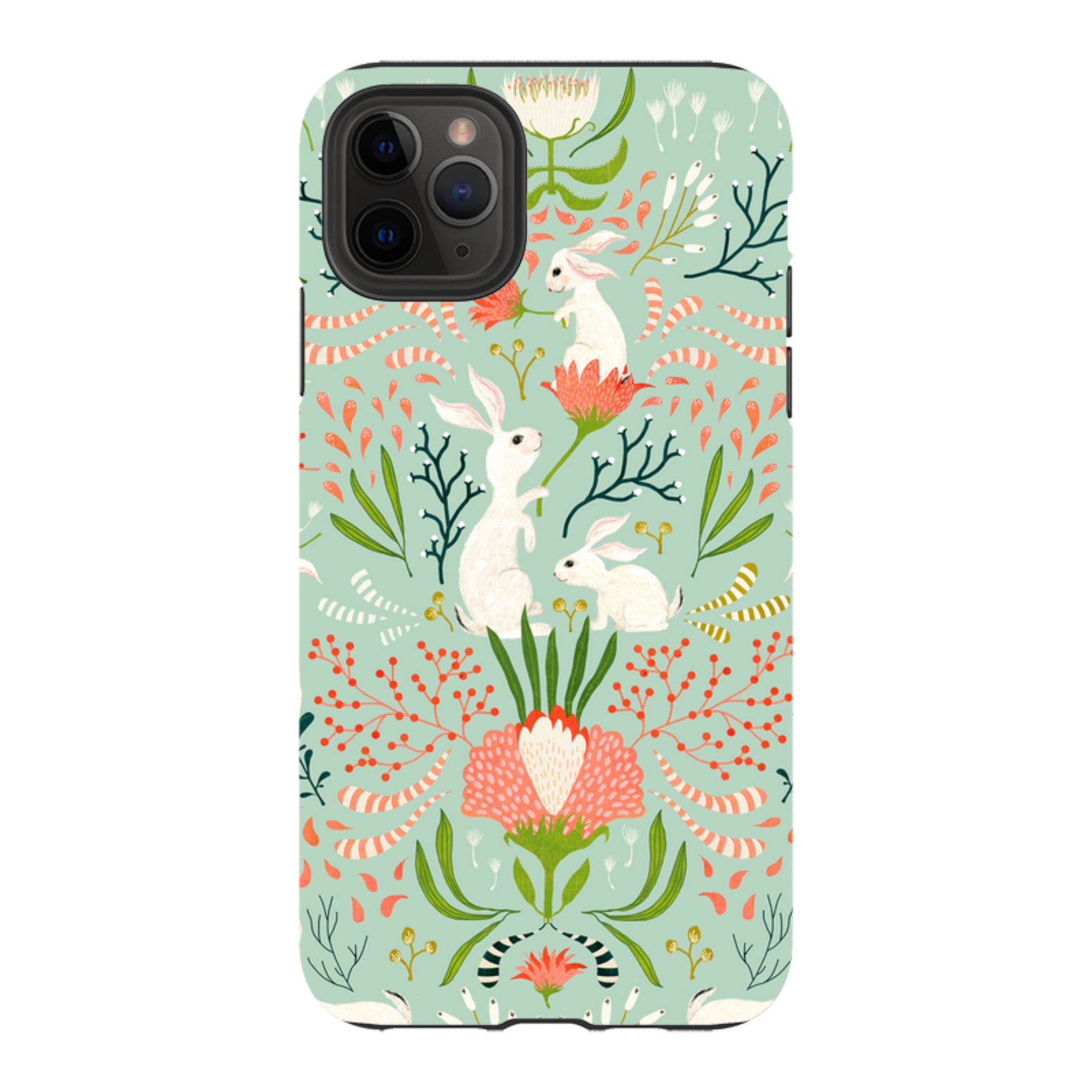 iPhone Tough Case - Bunny By Katherine Quinn