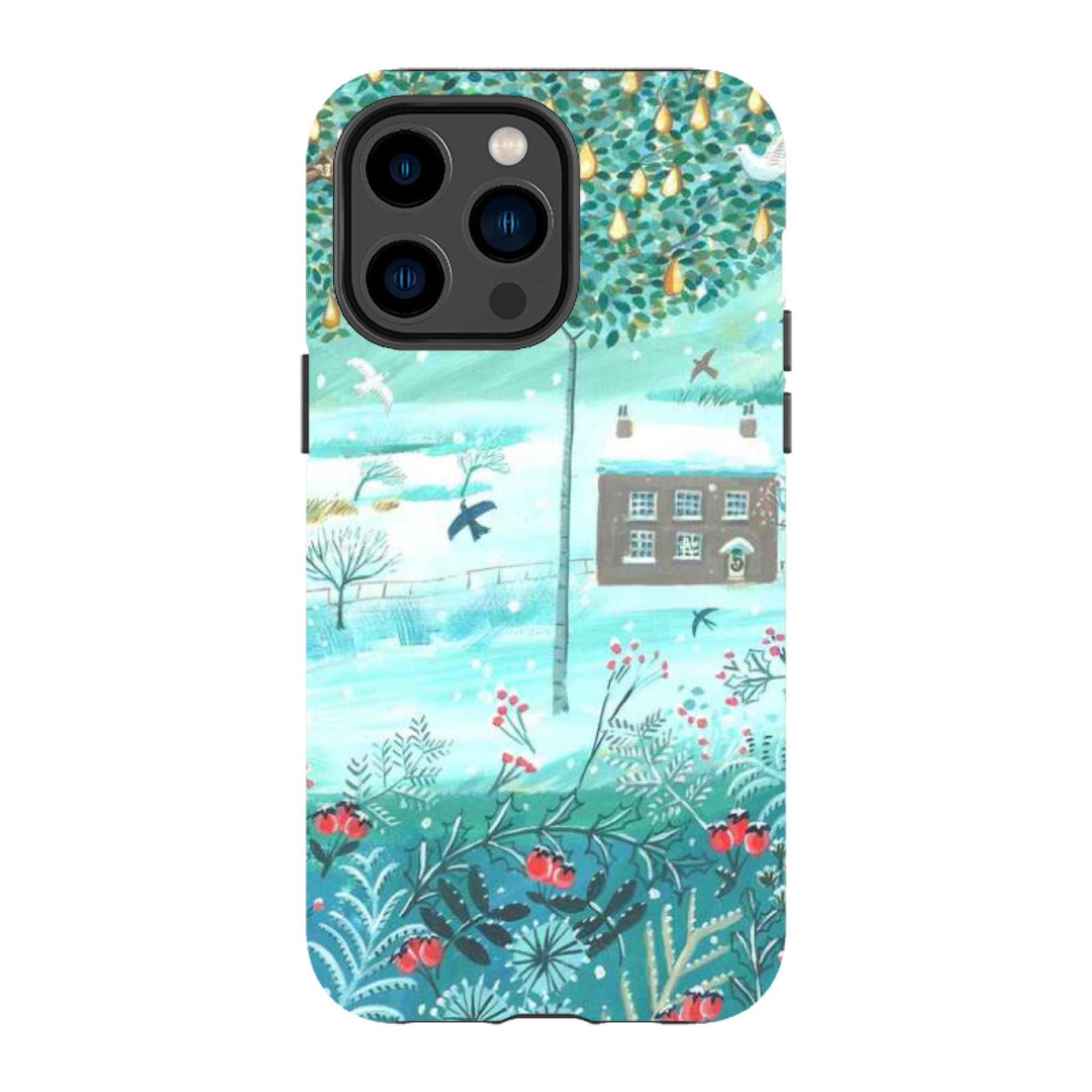 iPhone Tough Case - Pear Trees By Mary Stubberfield