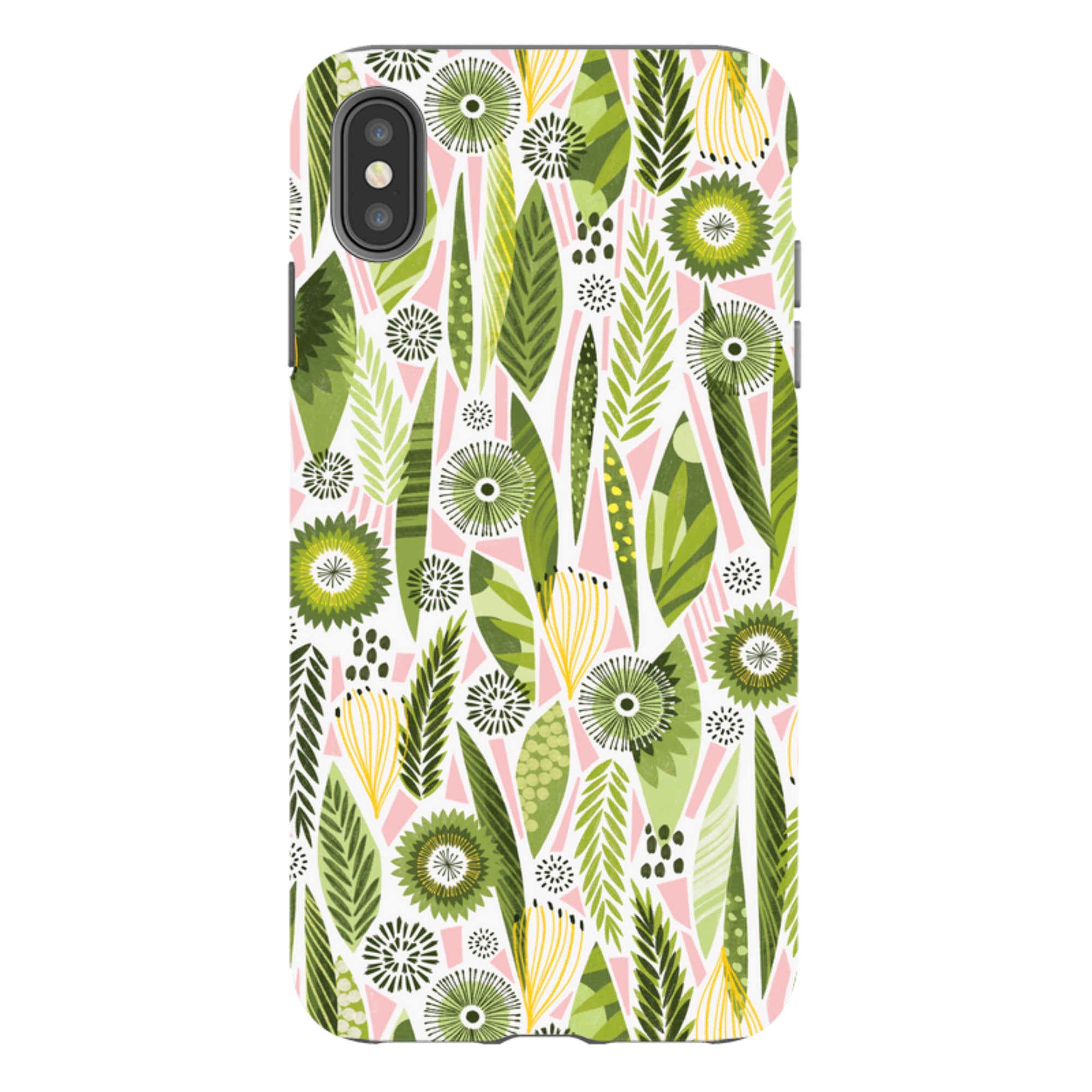iPhone Tough Case - Fancy Foliage I By Ali Brookes