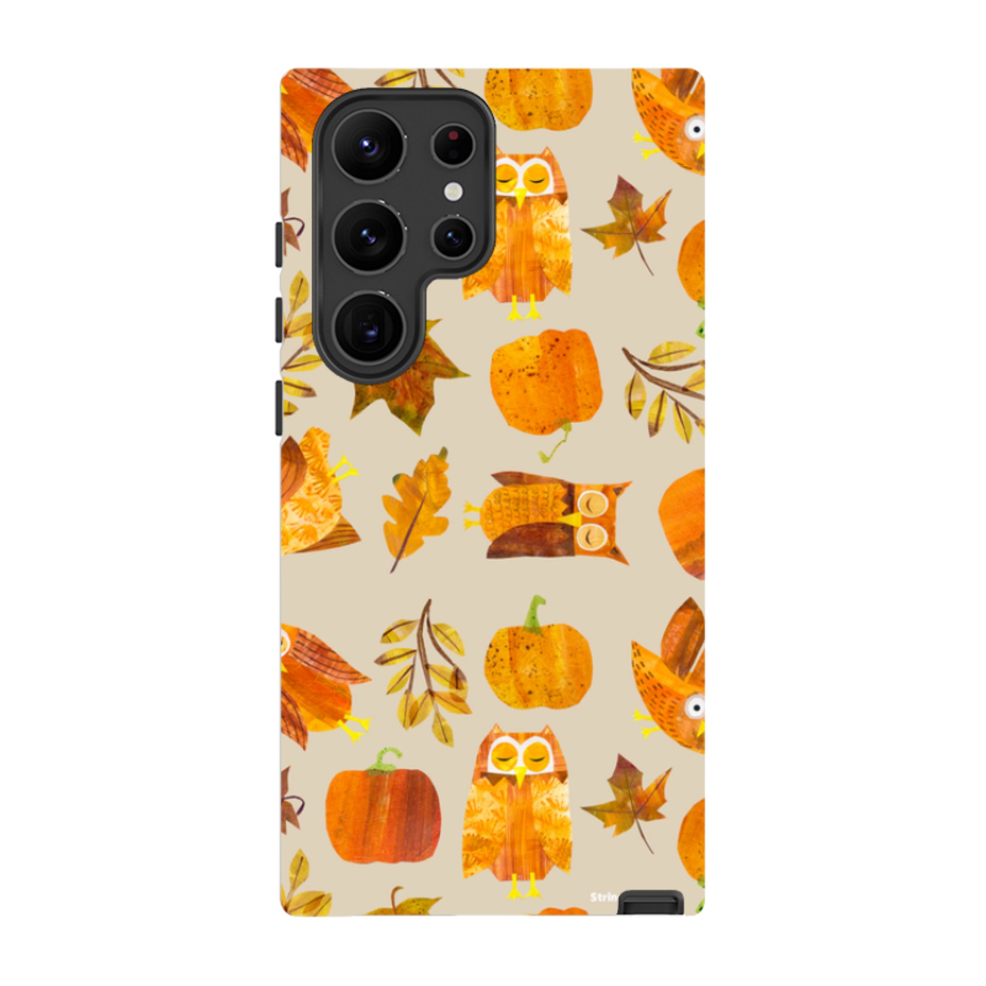 Samsung Tough Case - Pumpkins and Owls By Tracey English