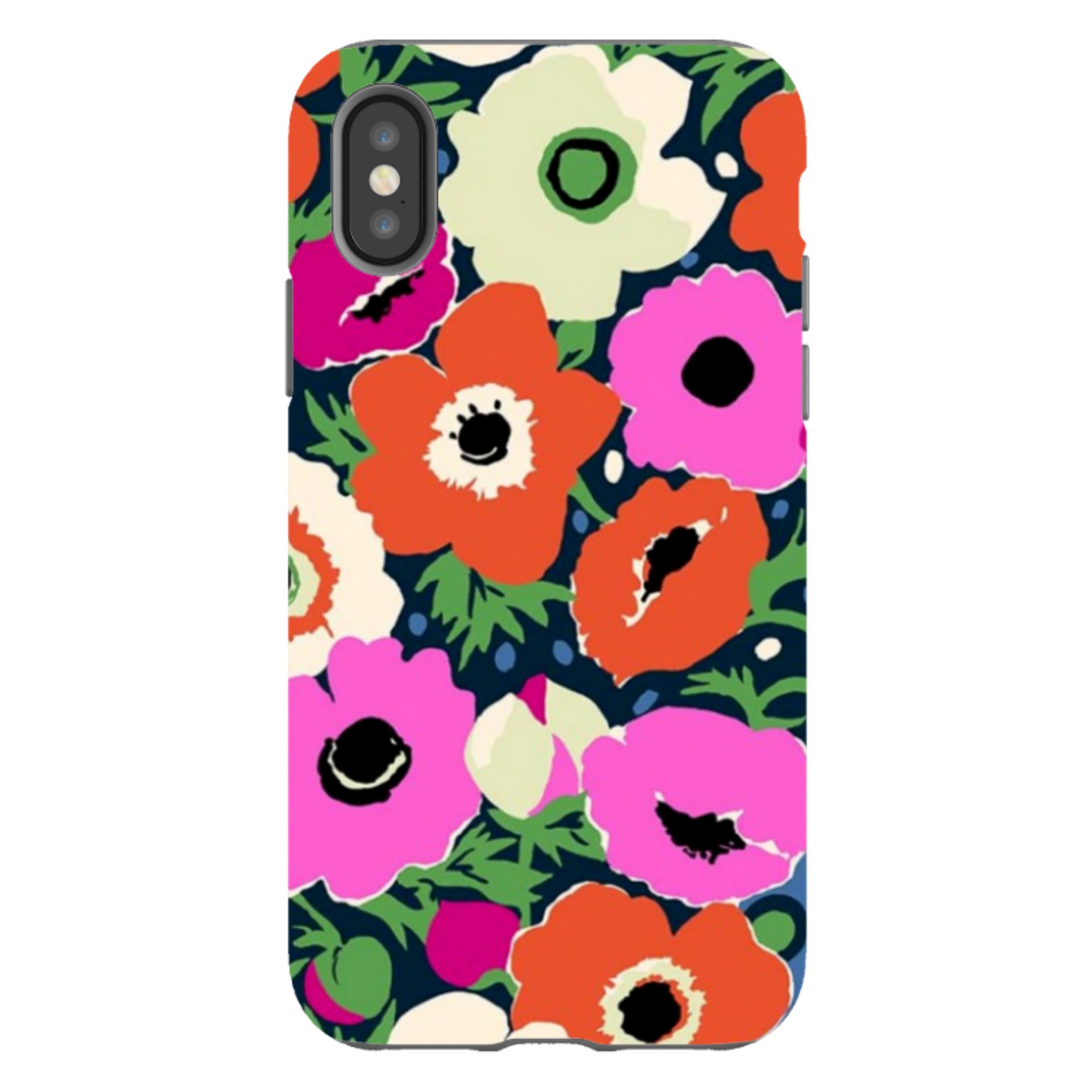 iPhone Tough Case - Windflowers By Sarah Campbell