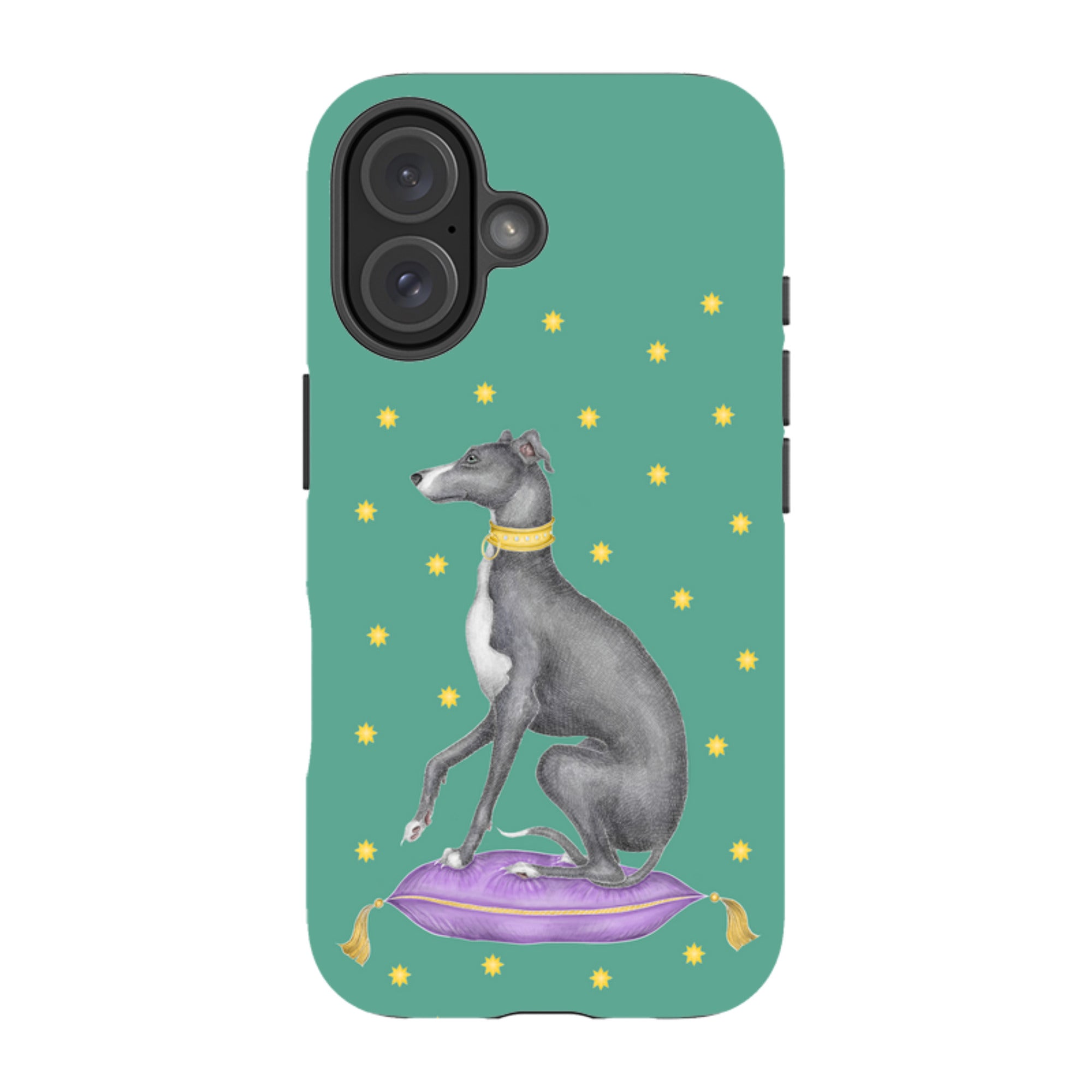 iPhone MagSafe Tough Case - Italian Greyhound By Catherine Rowe
