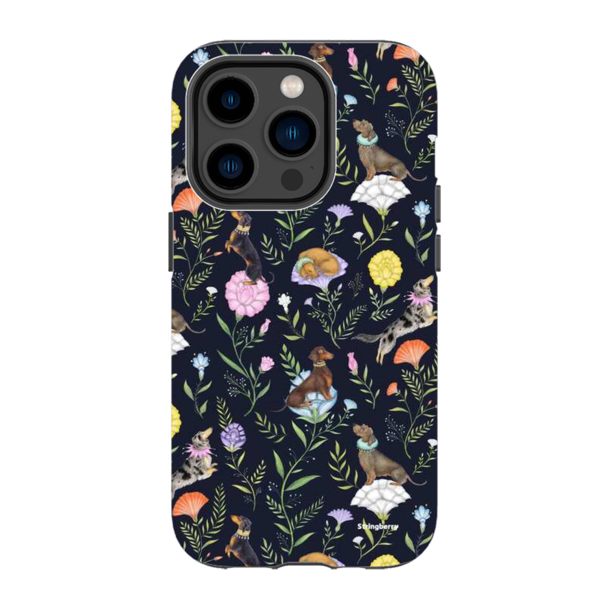 iPhone Tough Case - Doxy Day Afternoon Marine By Catherine Rowe