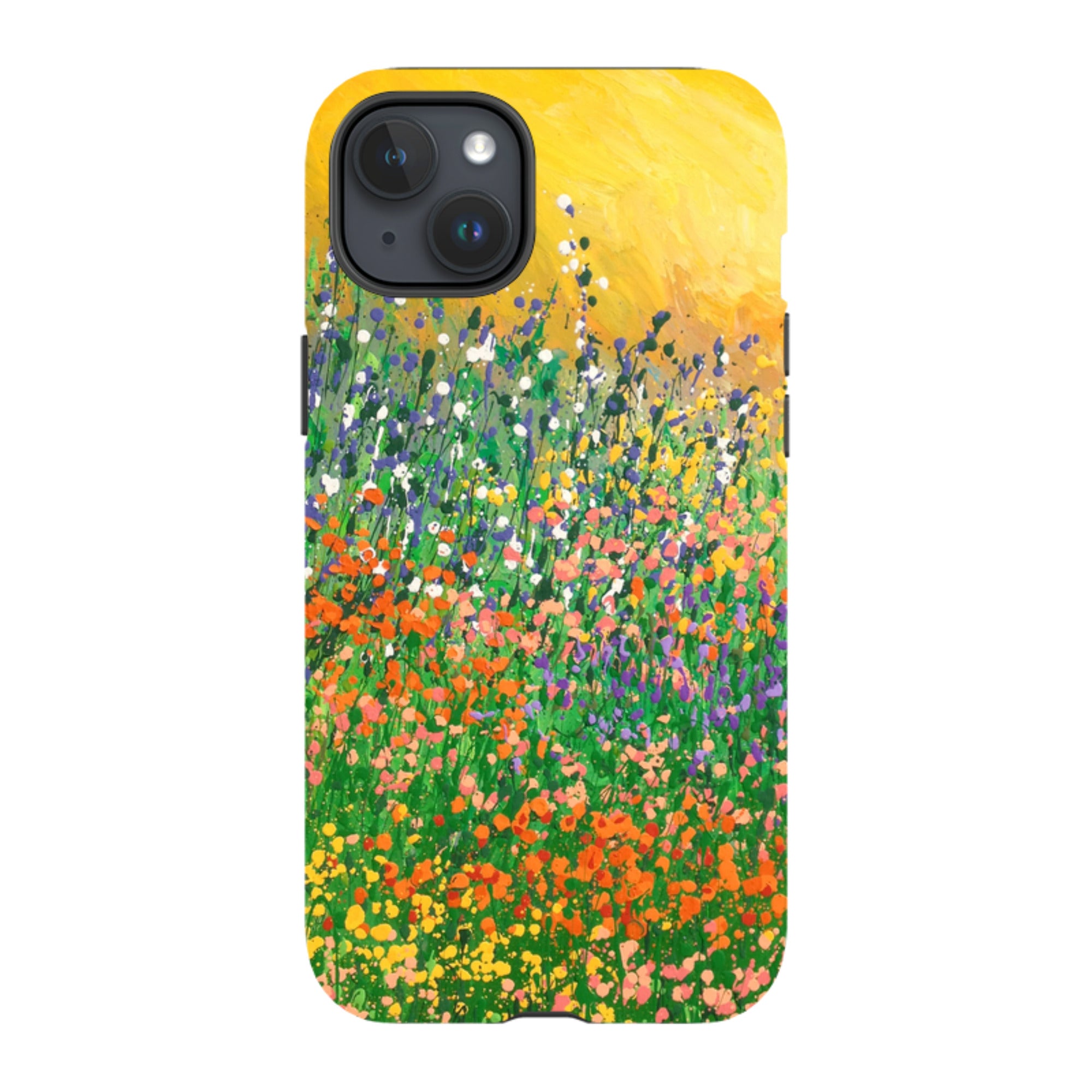 iPhone Tough Case - Sun Garden By Linda Calvert Jacobson