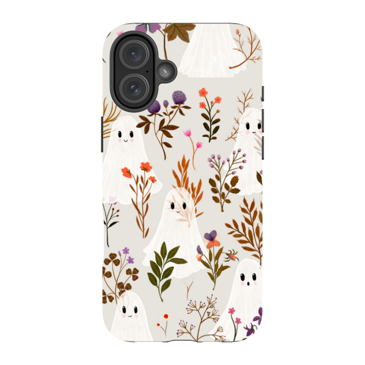 iPhone Tough Case - Ghost in the Garden - Stone By Katherine Quinn