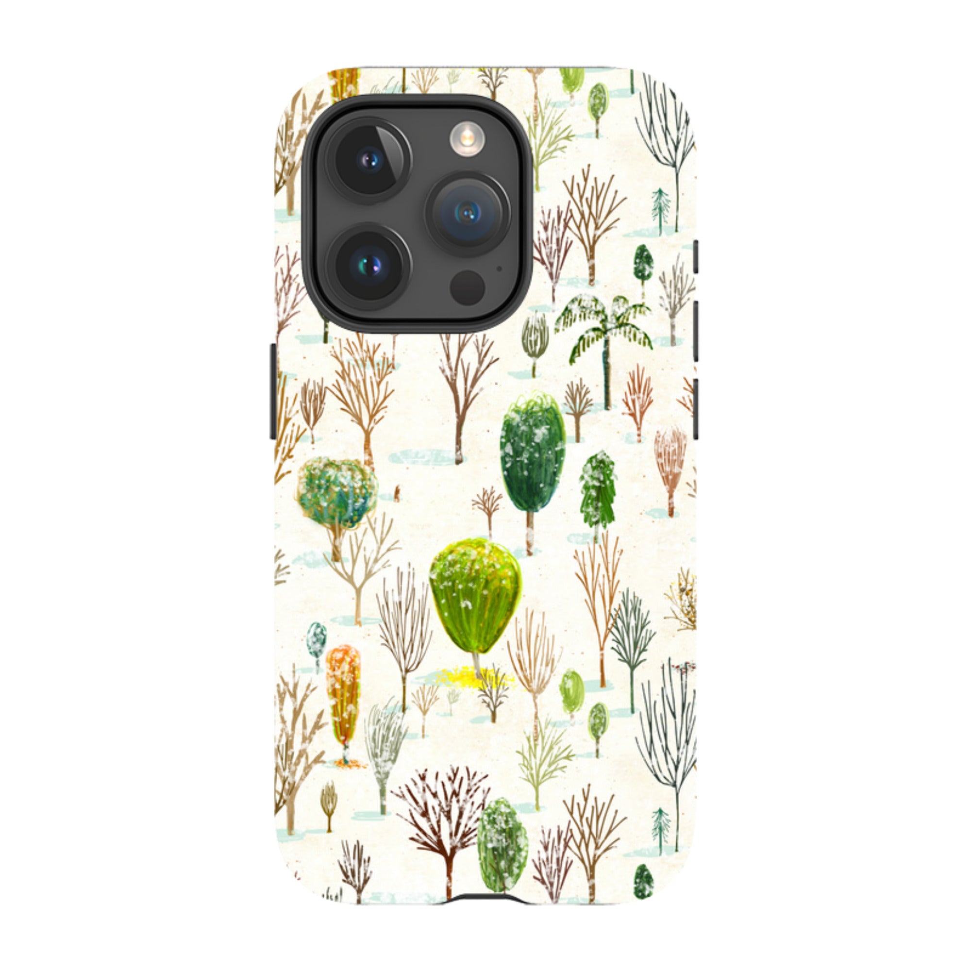 iPhone Tough Case - Winter In The Arboretum By Katherine Quinn