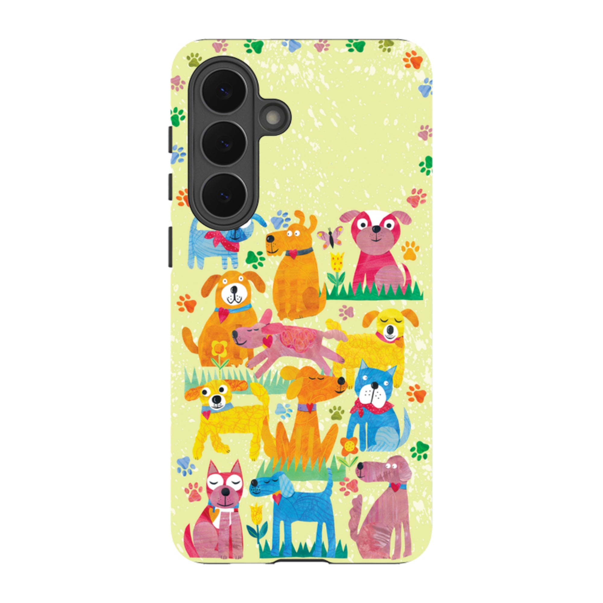 Samsung Tough Case - Dogs In The Park By Tracey English