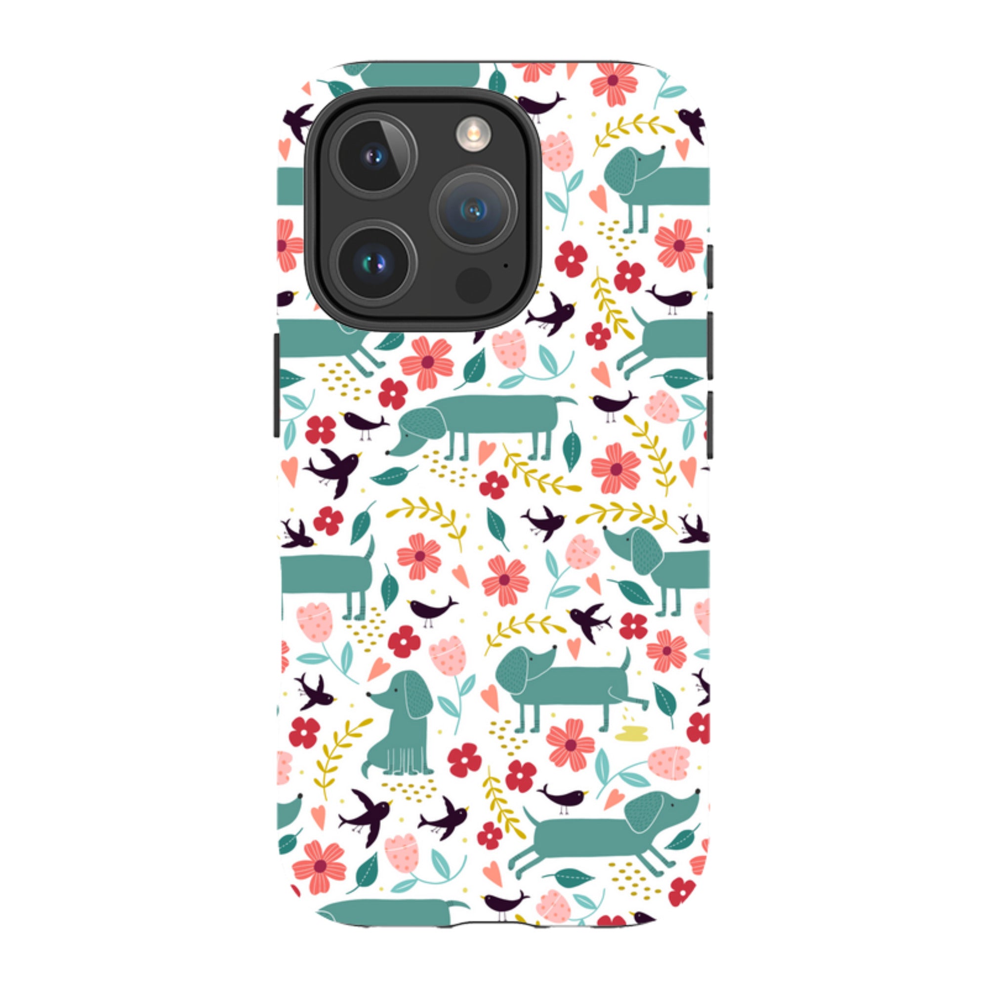 iPhone Tough Case - Cheeky Daschunds By Suzy Taylor