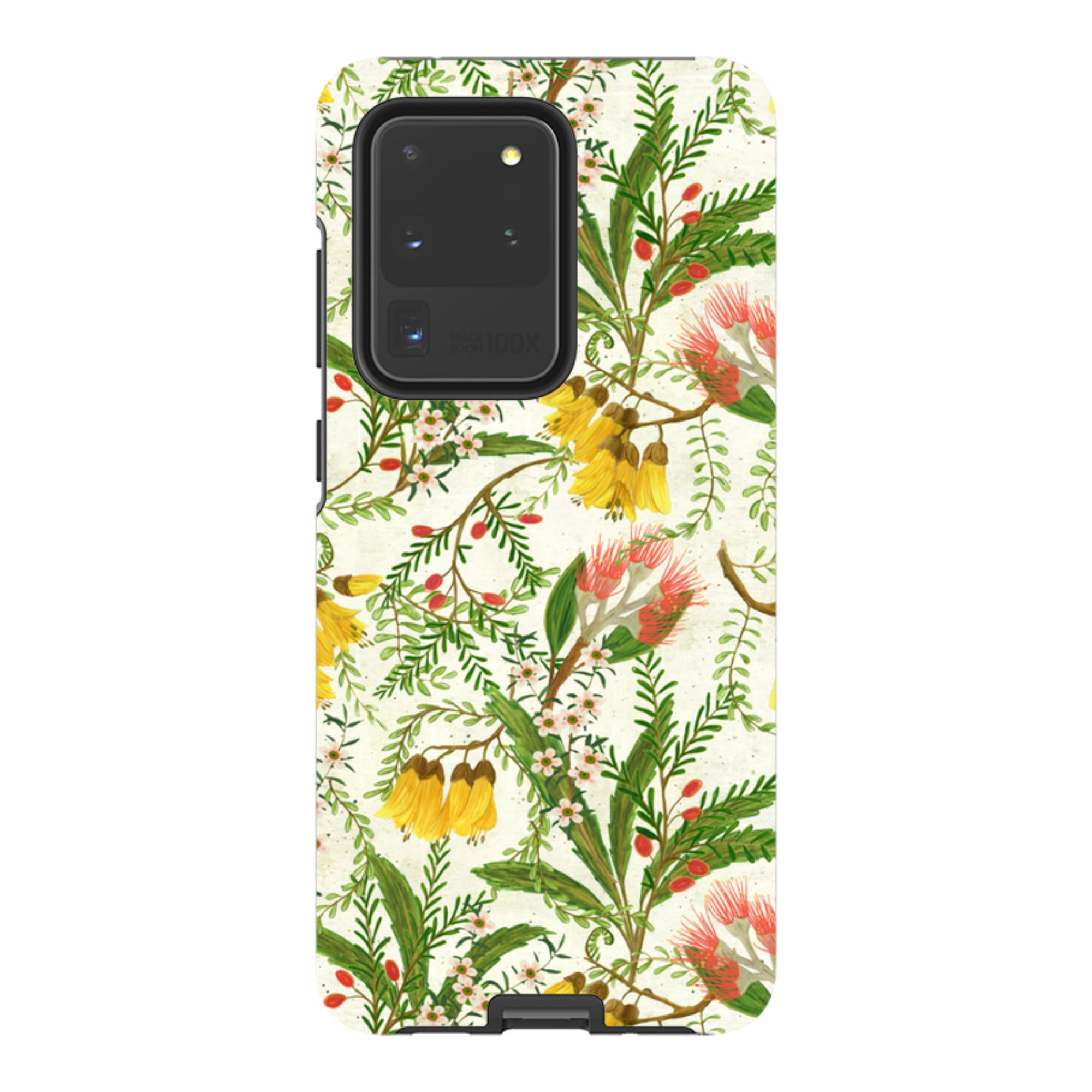 Samsung Tough Case - Kowhai And Bottle Brush By Katherine Quinn