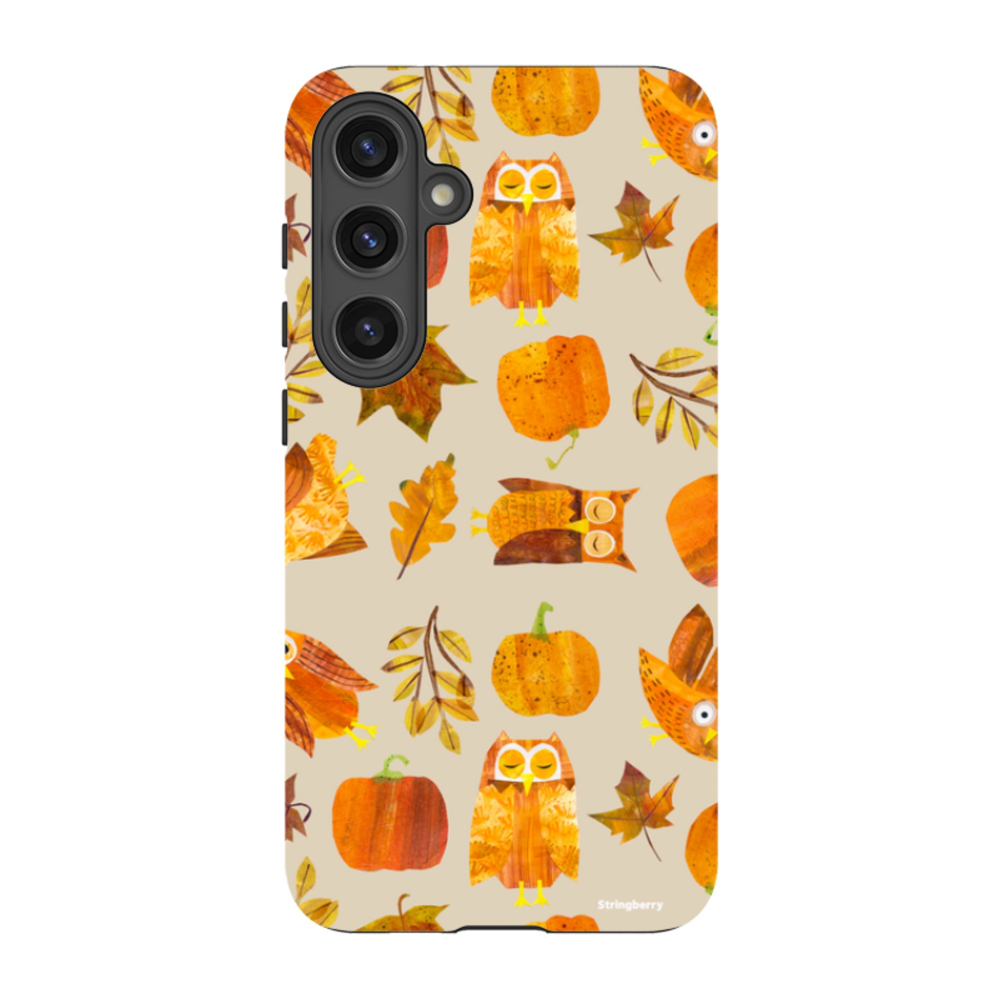 Samsung Tough Case - Pumpkins and Owls By Tracey English