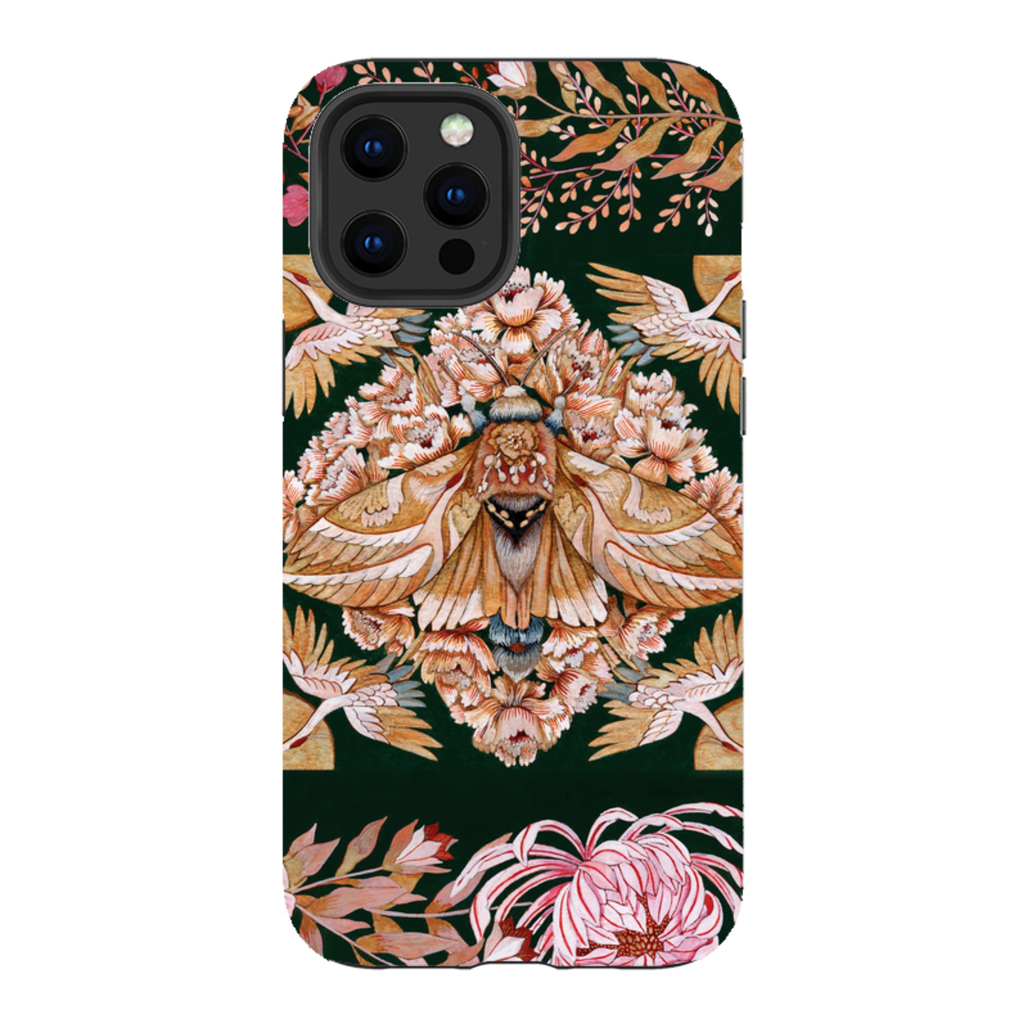 iPhone Tough Case - Golden Moth By Maria Matos