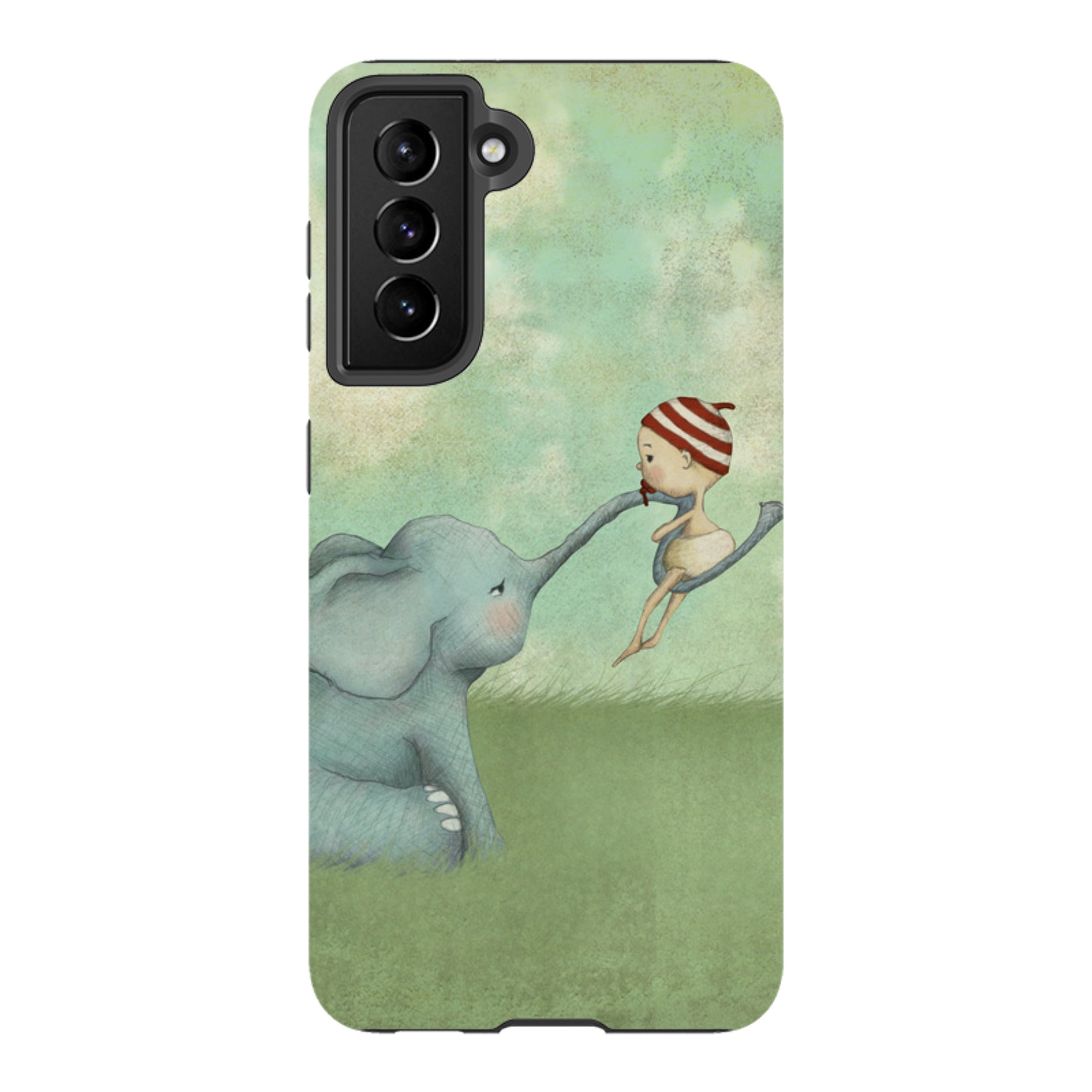 Samsung Tough Case - Elephant Baby By Maja Lindberg