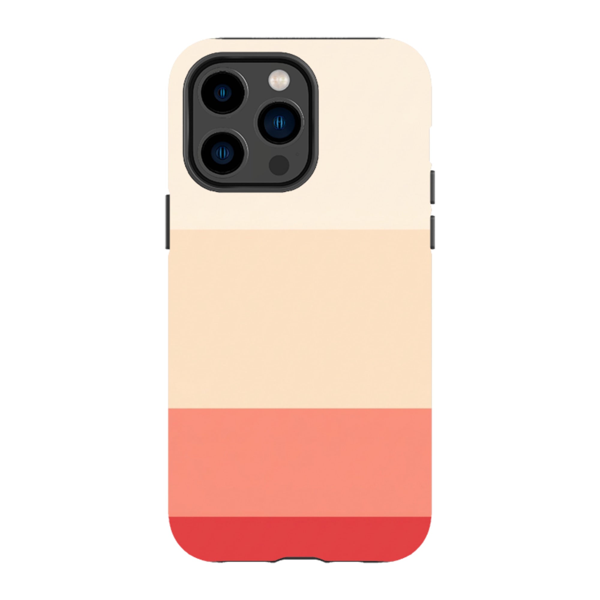 iPhone Tough Case - Crimson Red Gradient