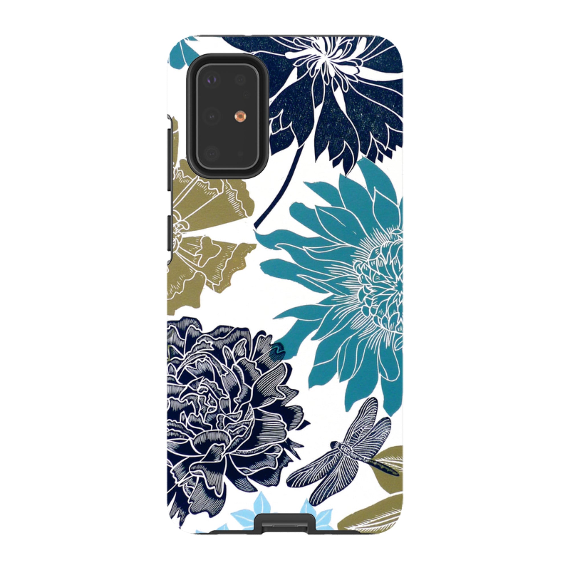 Samsung Tough Case - Cottage Garden Dragonfly By Kate Heiss