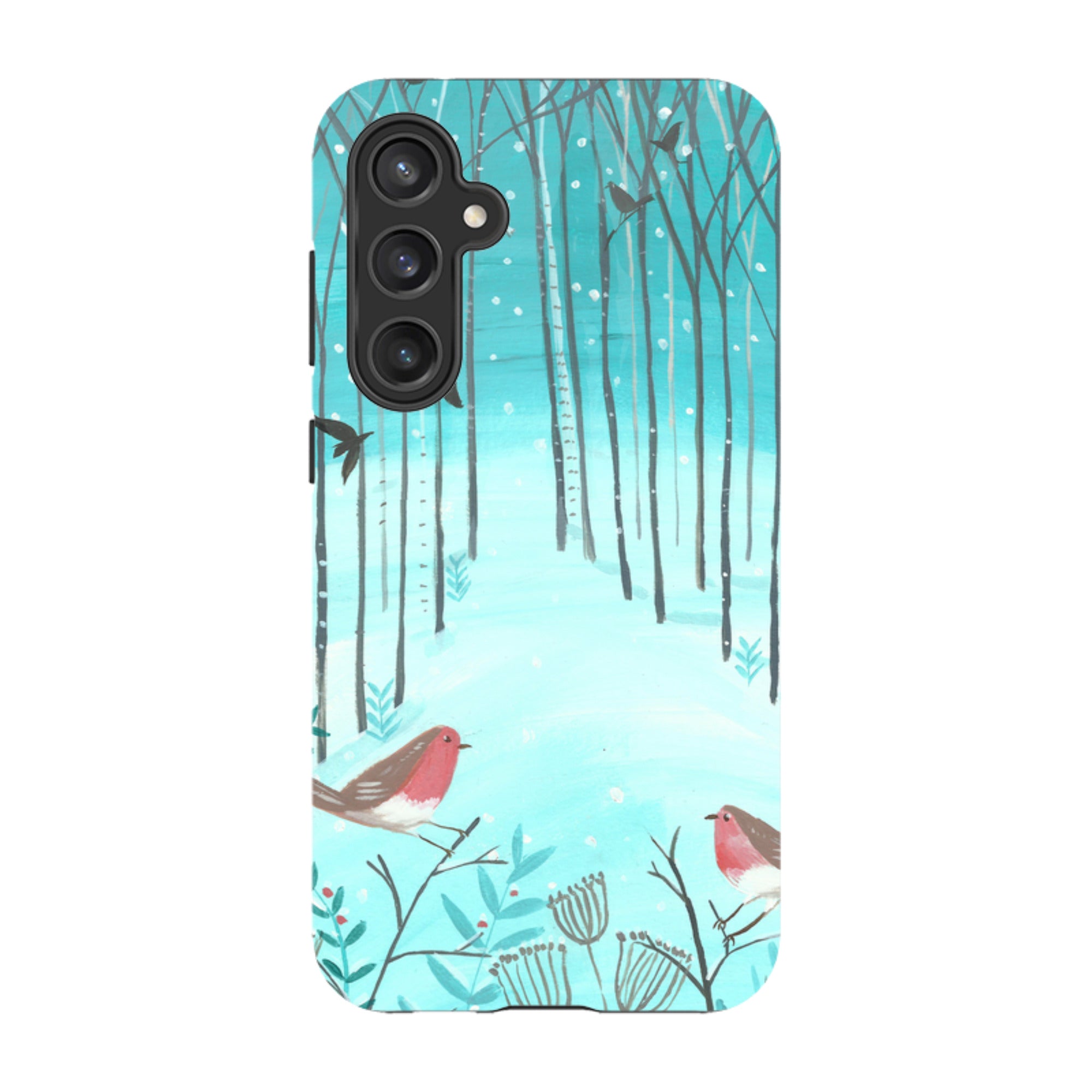 Samsung Tough Case - Winter Forest By Mary Stubberfield