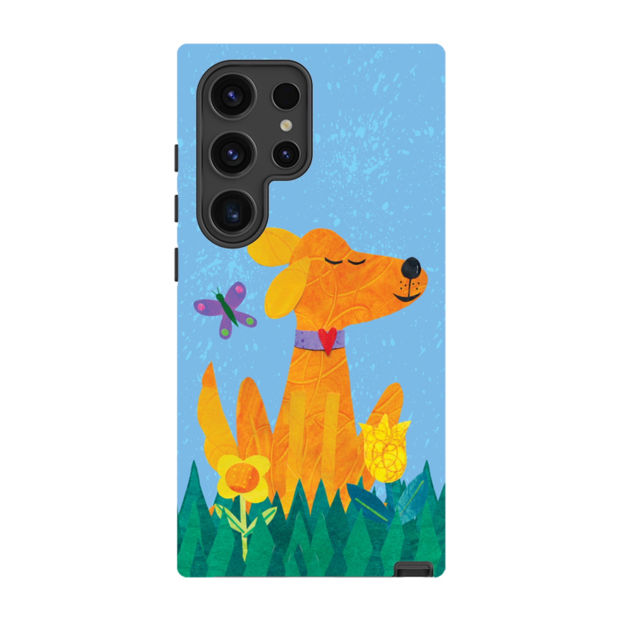 Samsung Tough Case - Pup In The Grass By Tracey English