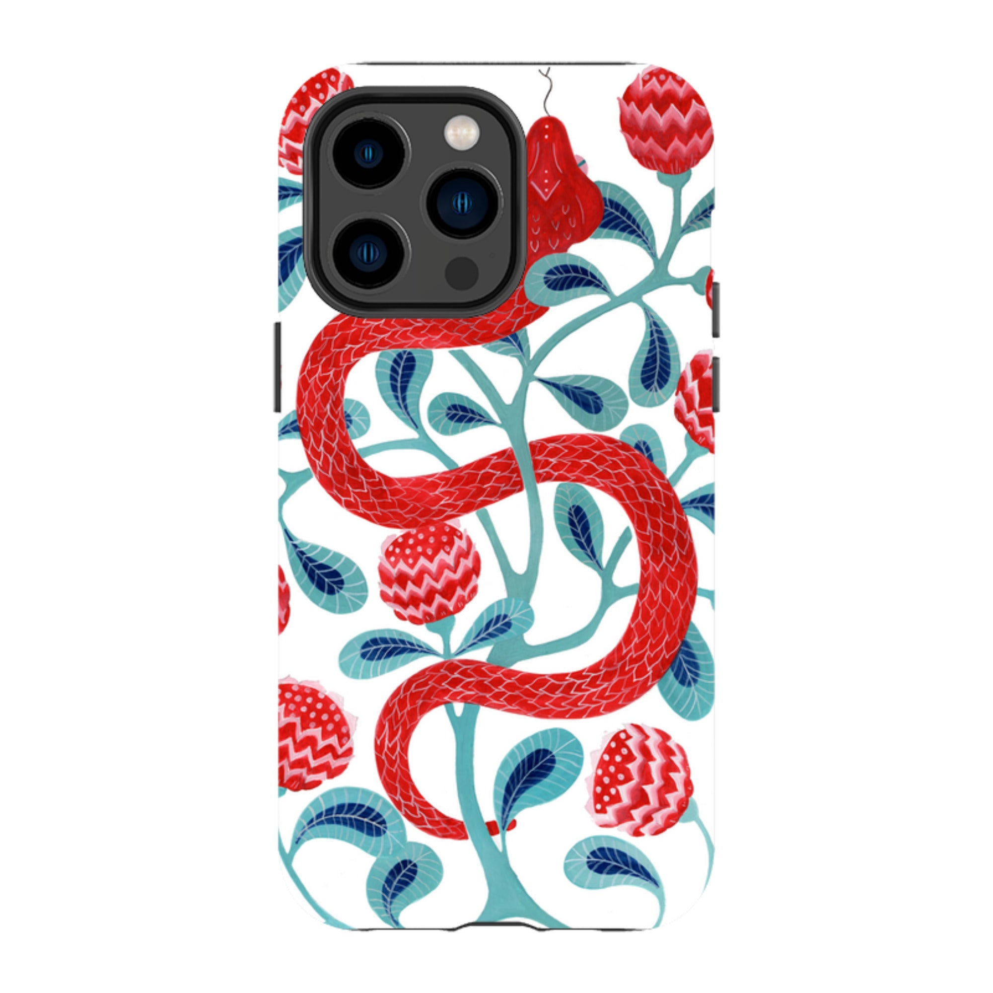 iPhone MagSafe Tough Case - Redsnake By Bex Parkin