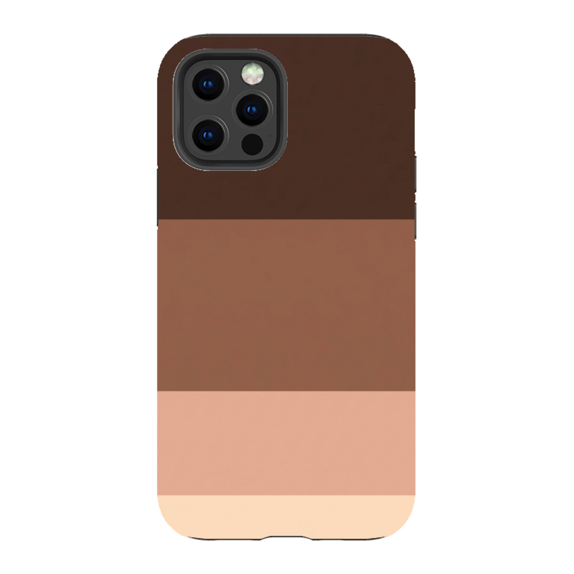 iPhone Tough Case - Brown Gradient