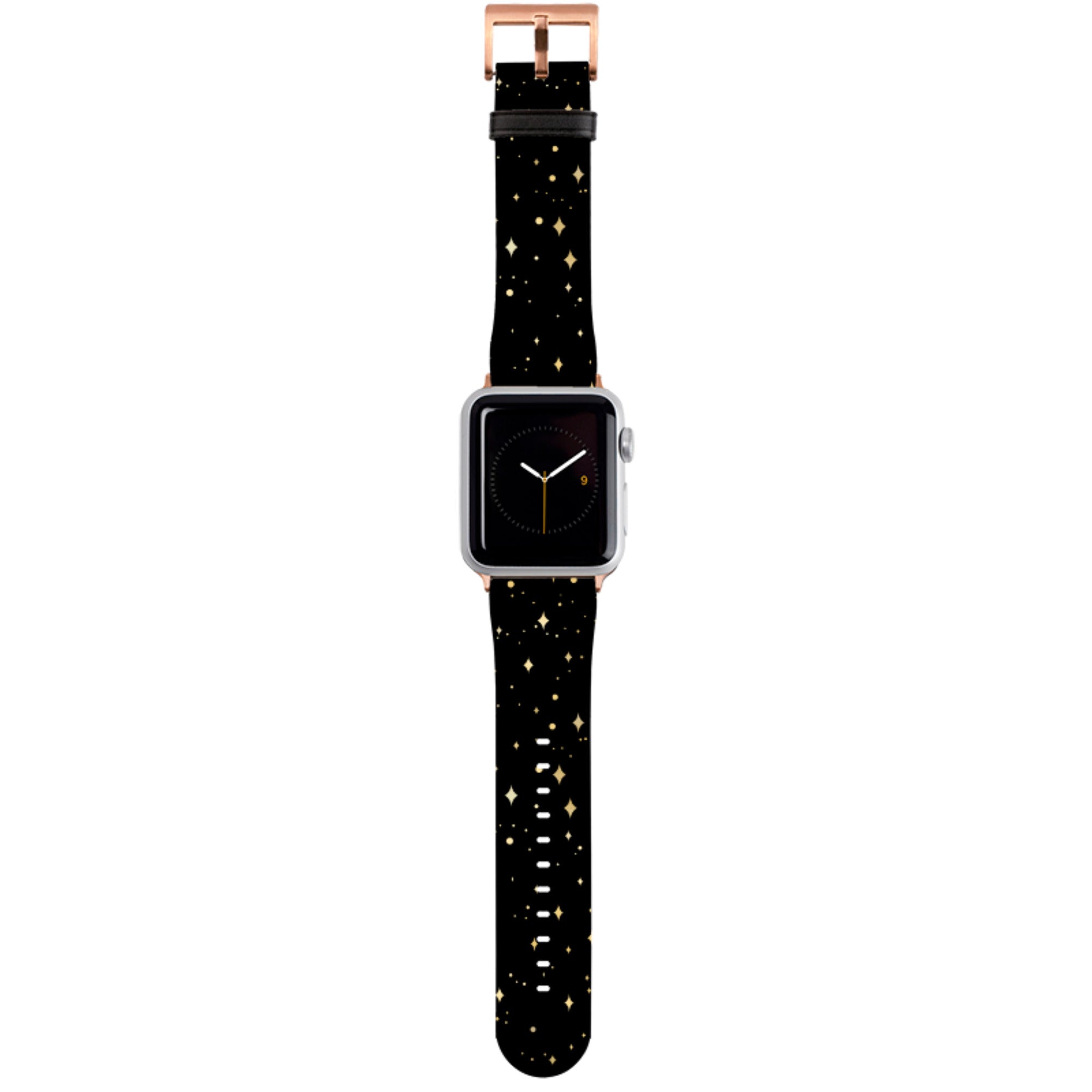 Black Cosmos Apple Watch Strap
