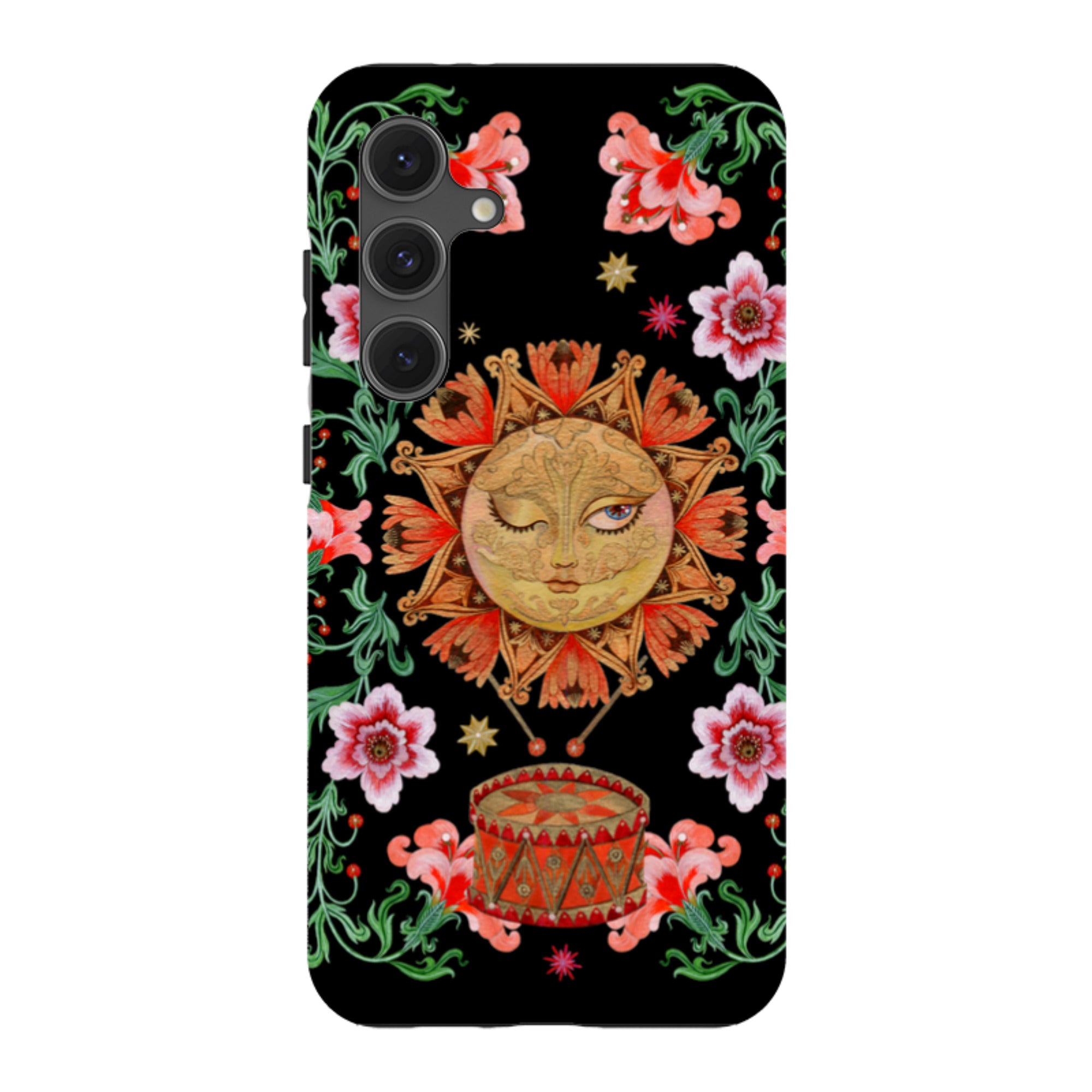 Samsung Tough  Case - Twelve Drummers Drumming By Maria Matos