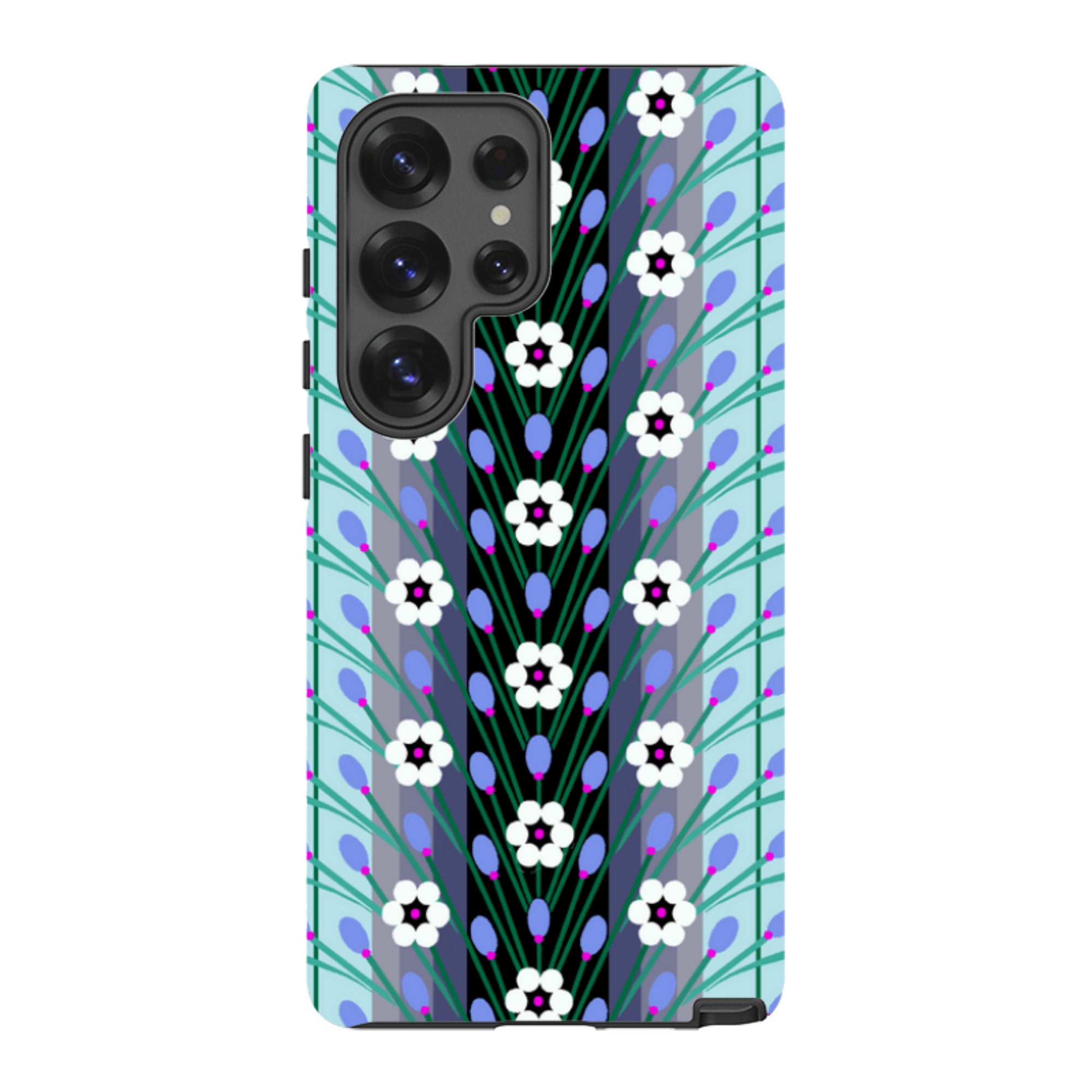 Samsung Tough  Case - Lavender Blue By Cressida Bell