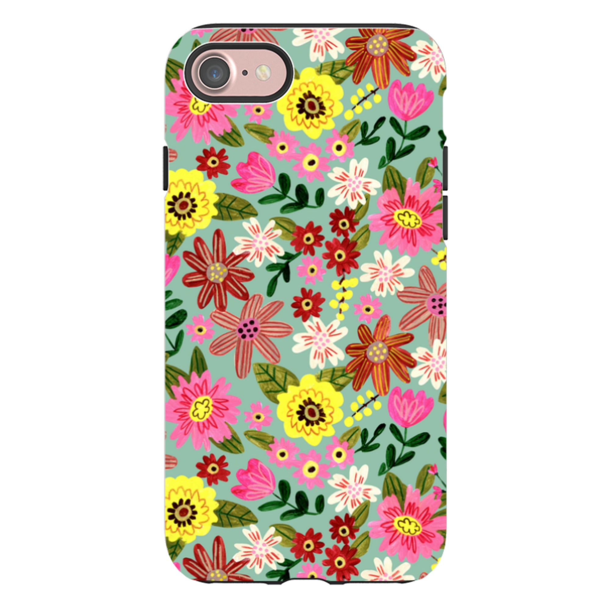 iPhone Tough Case - Spring Floral II By Caroline Bonne Muller