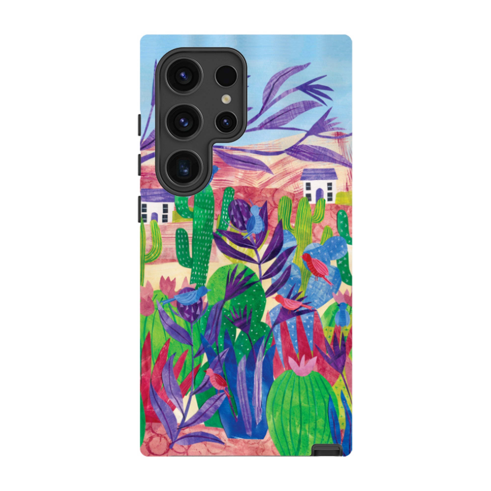 Samsung Tough Case - Desert Cactus By Tracey English