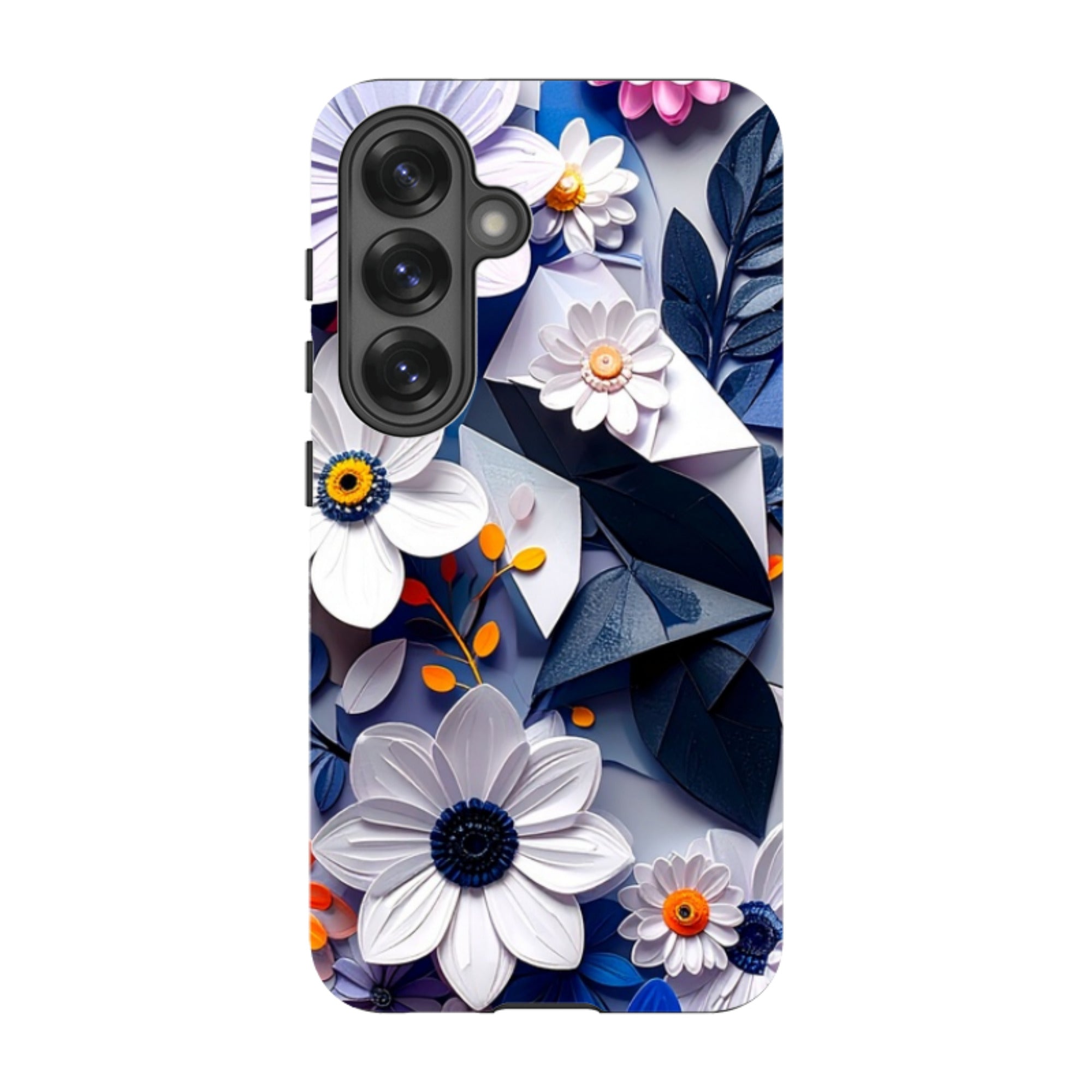 Samsung Tough Case - Summer Blue Florals