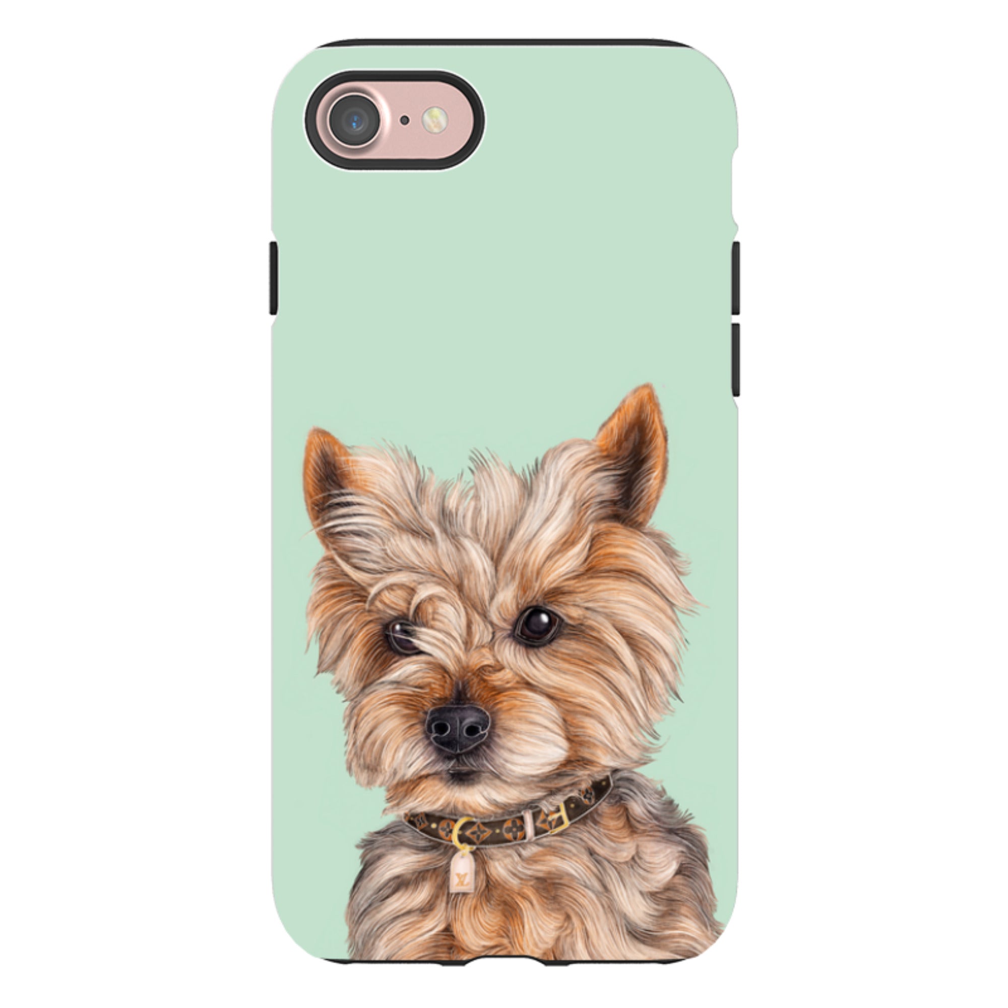 iPhone Tough Case - Yorkie By Catherine Rowe
