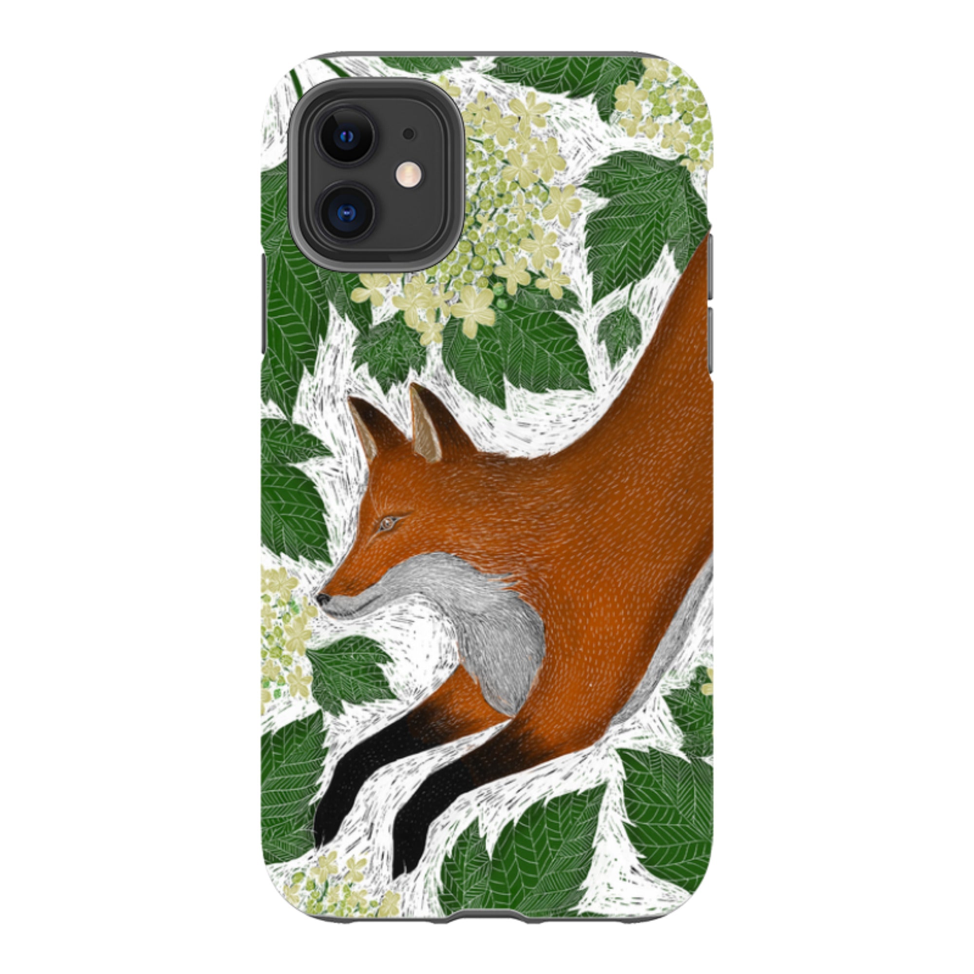 iPhone Tough Case - Fox By Catherine Rowe