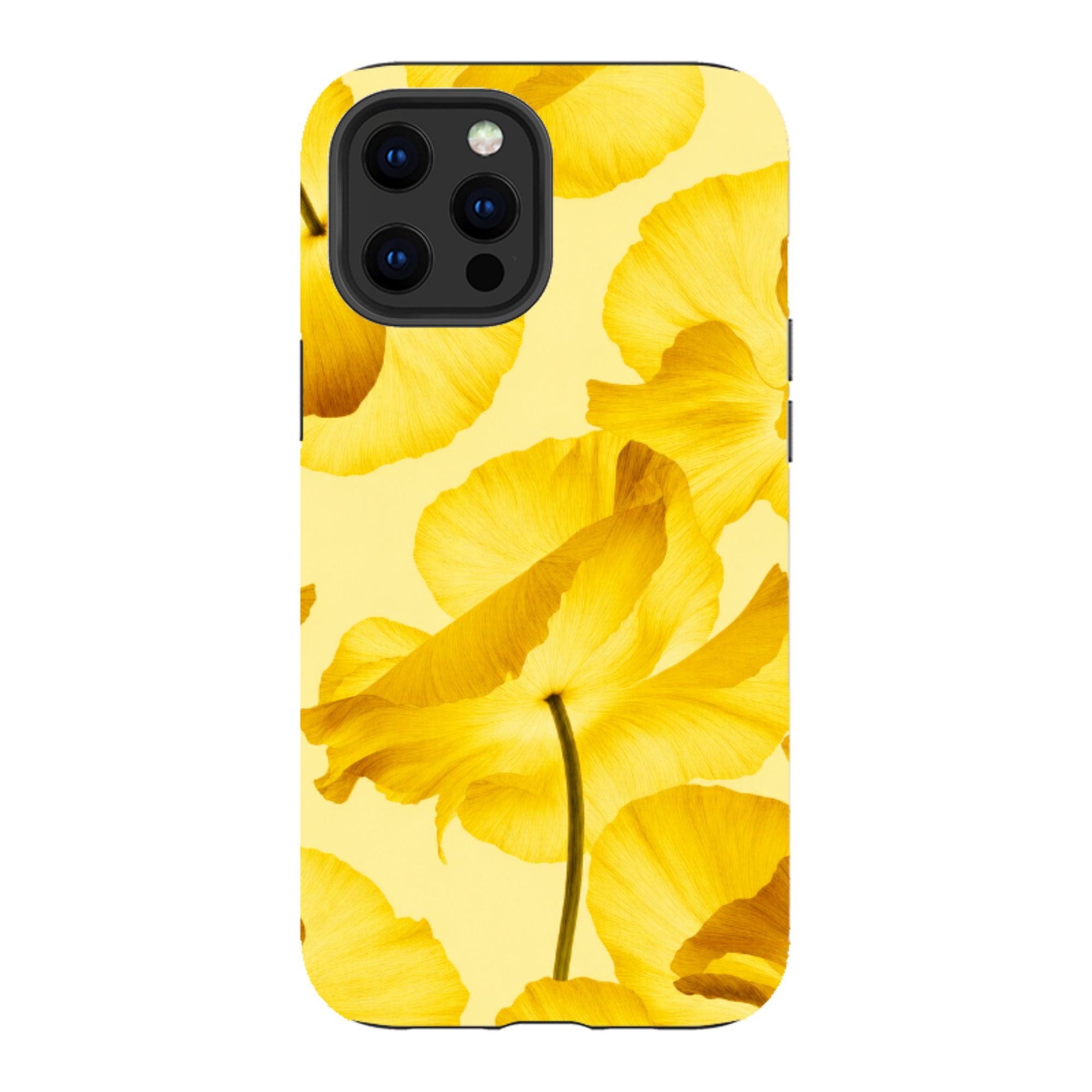 iPhone Tough Case - Yellow Poppy