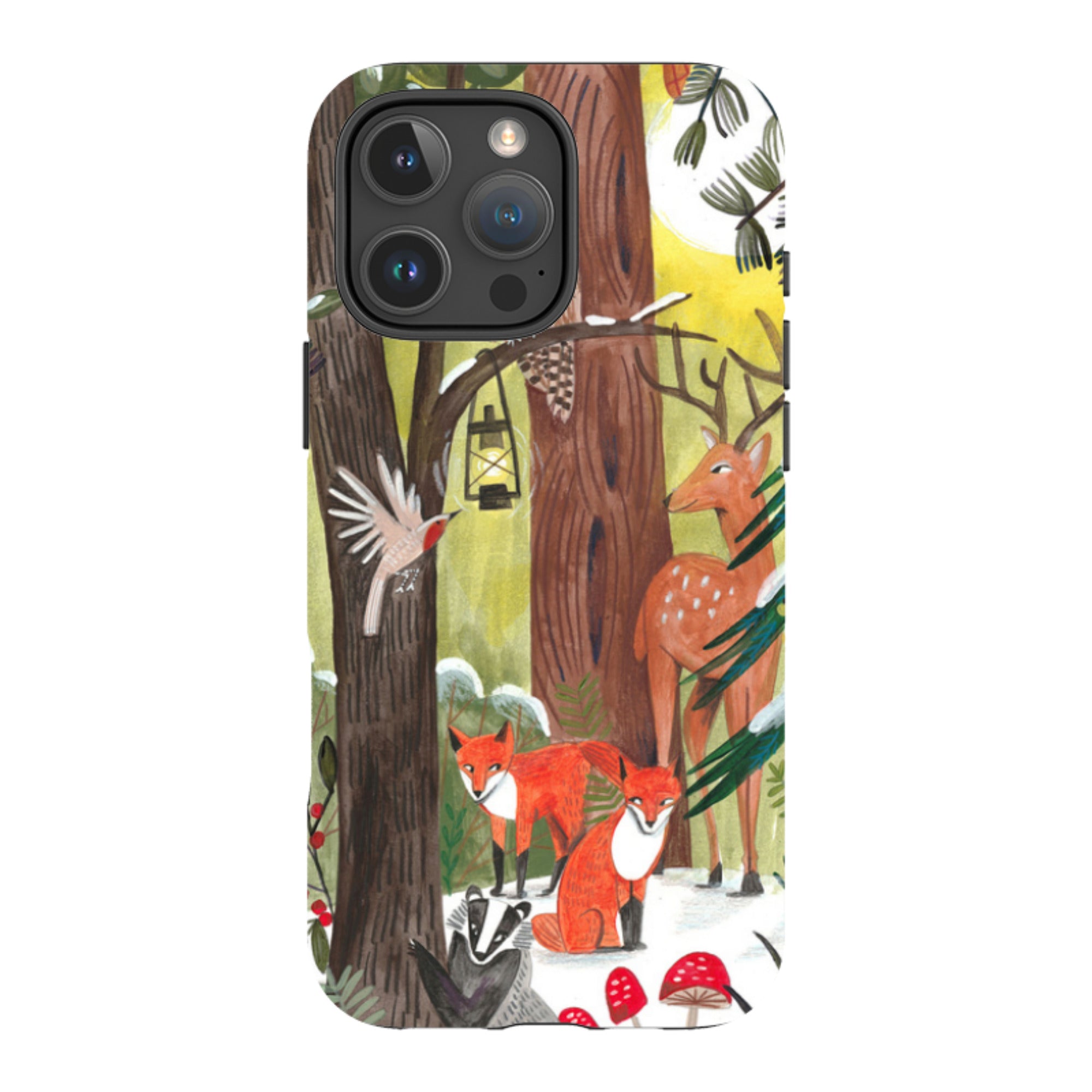 iPhone Tough Case - Winter Wonderland By Caroline Bonne Muller