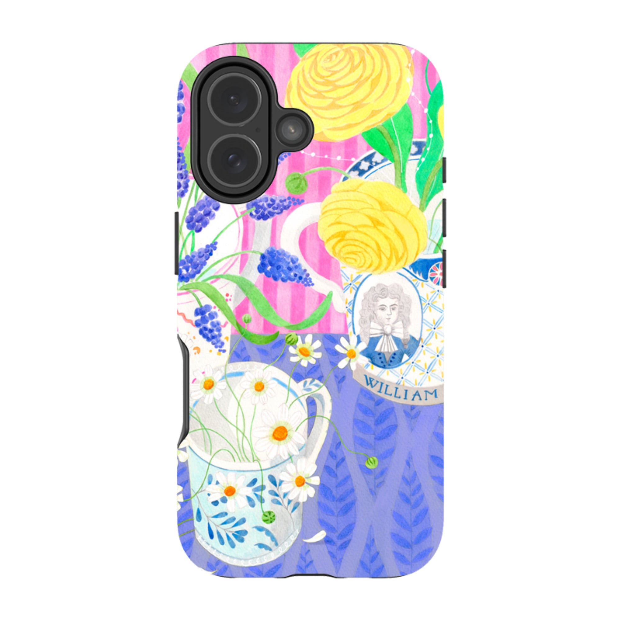 iPhone Tough Case - Muscari Flowers By Bex Parkin