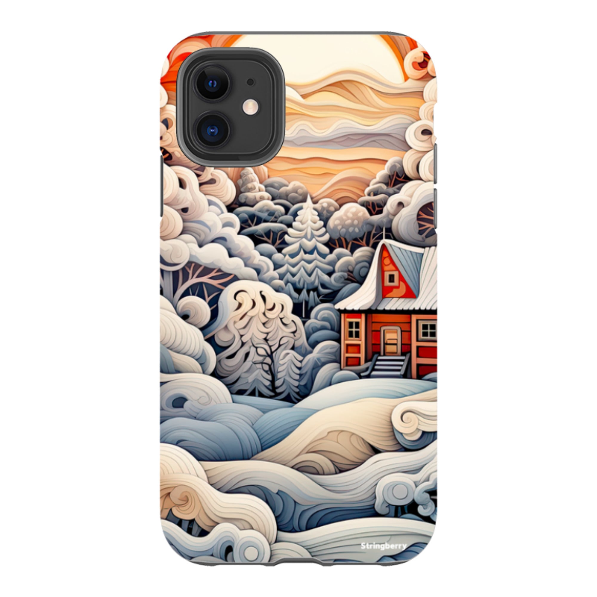 iPhone Tough Case - Winter World IV