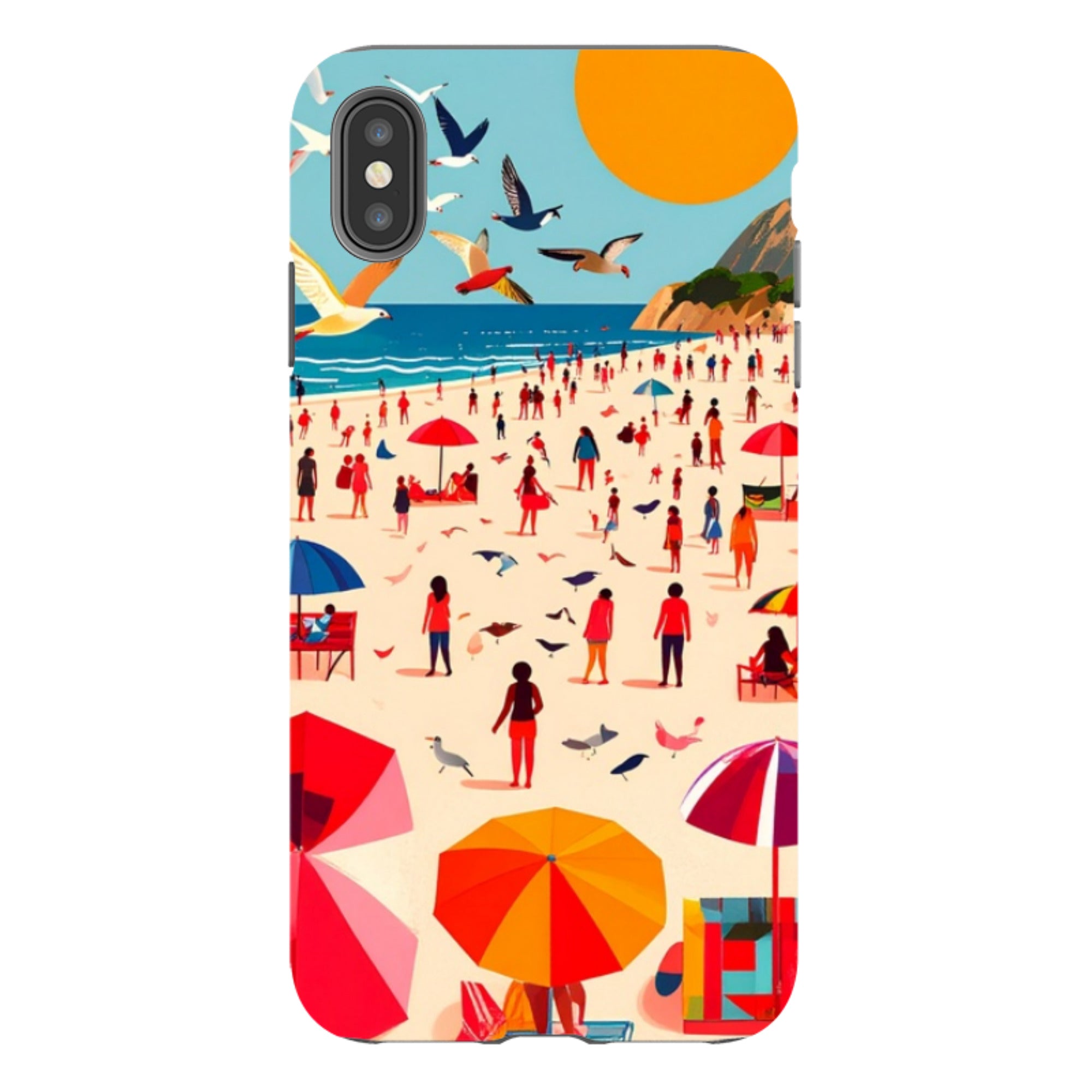 iPhone Tough Case - Mediterranean Beach Life