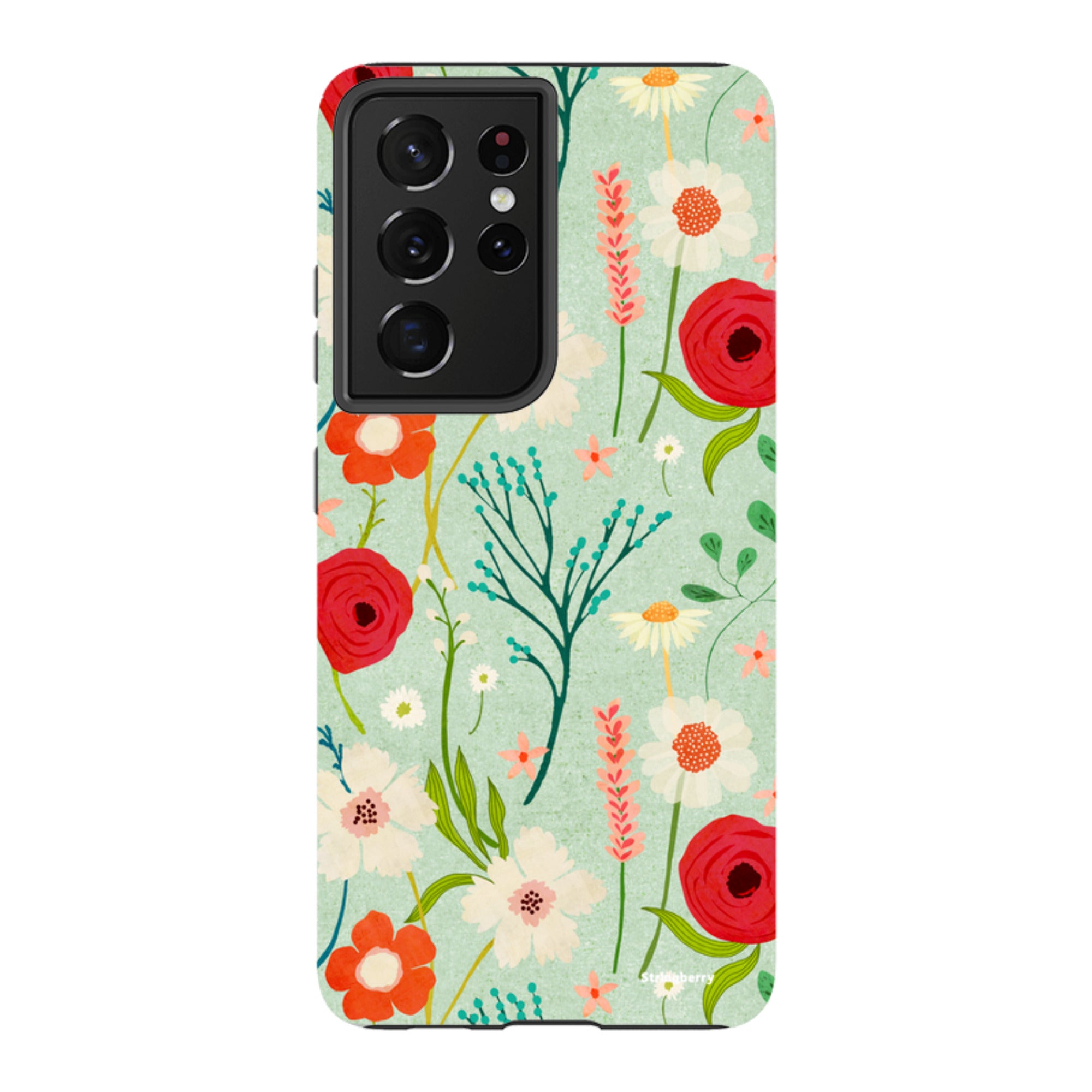Samsung Tough Case - Floral By Katherine Quinn