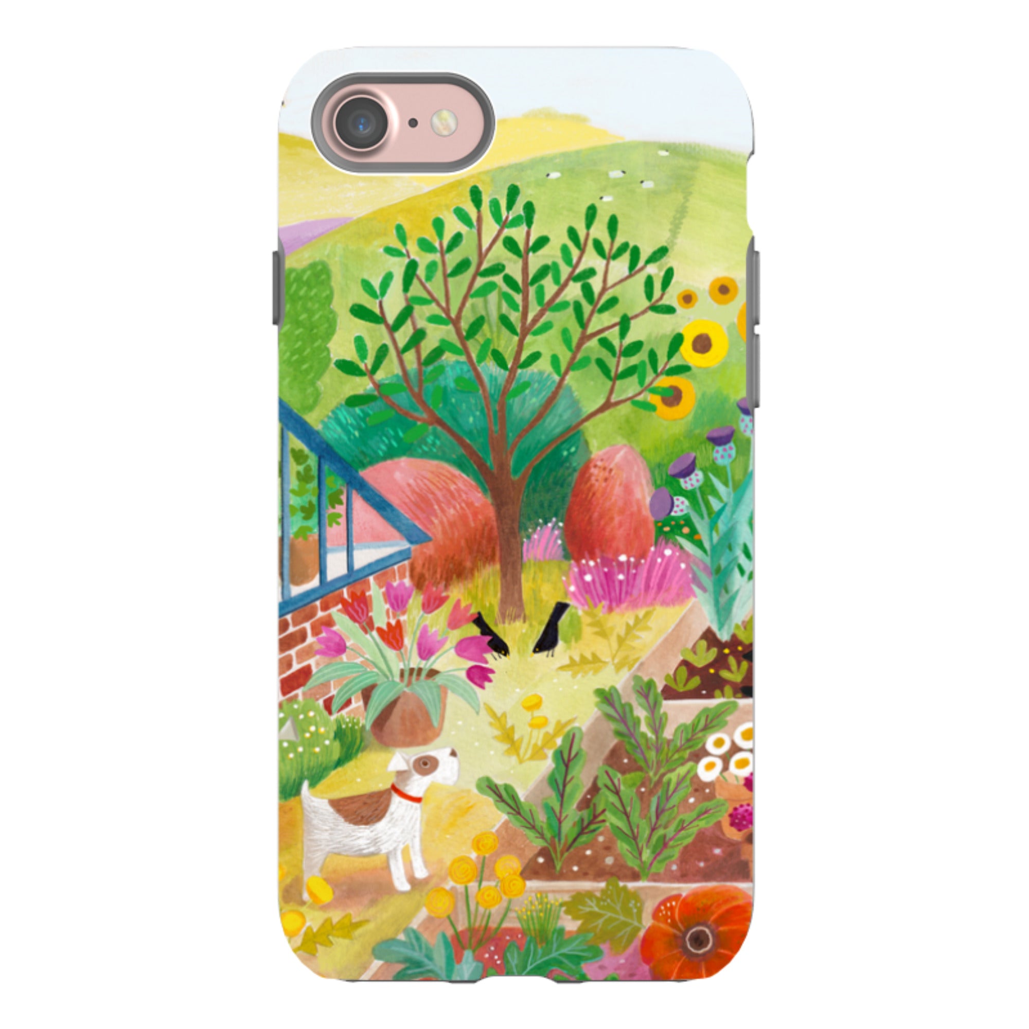 iPhone Tough Case - Veg Garden By Bex Parkin