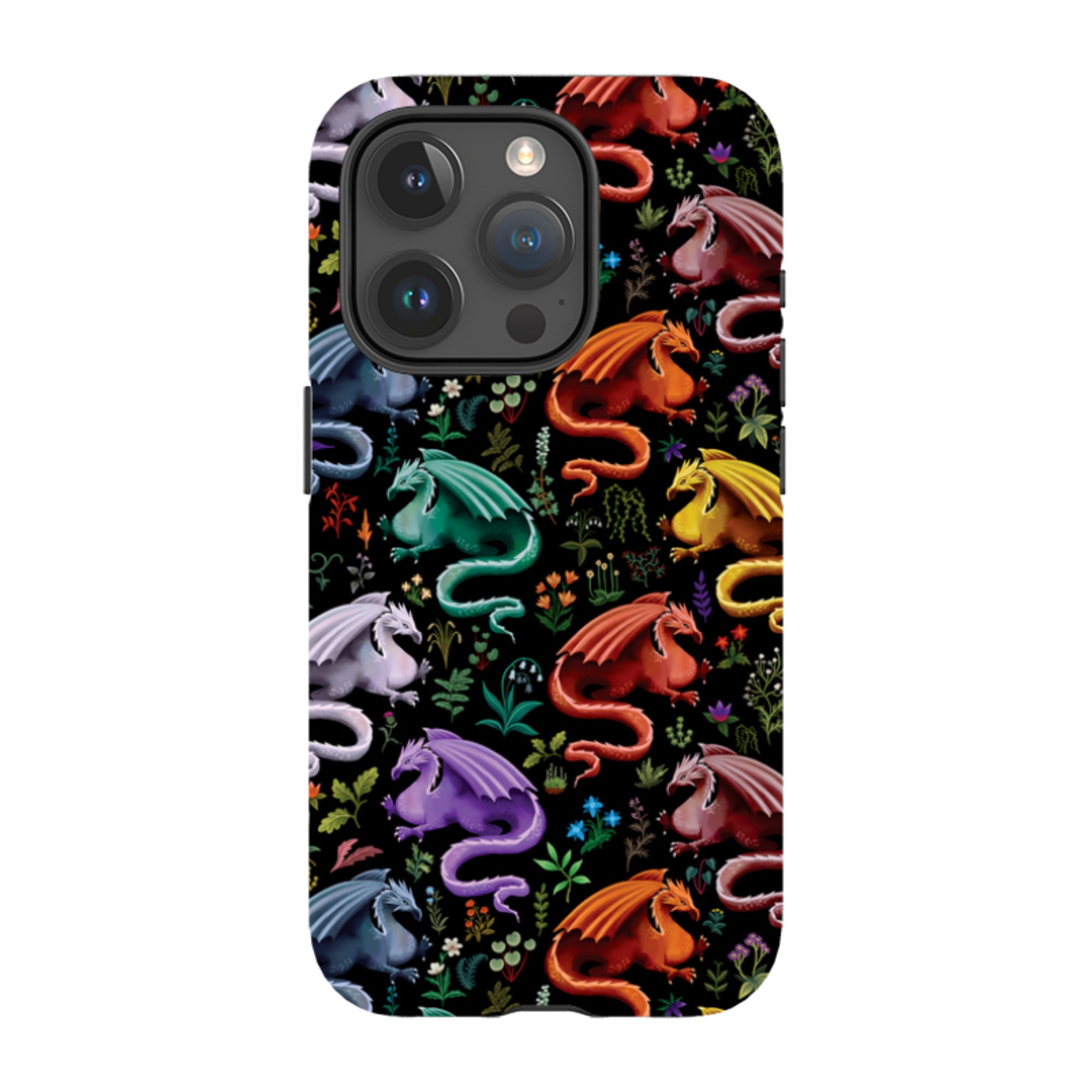 iPhone Tough Case - Dragons By Anna Stead