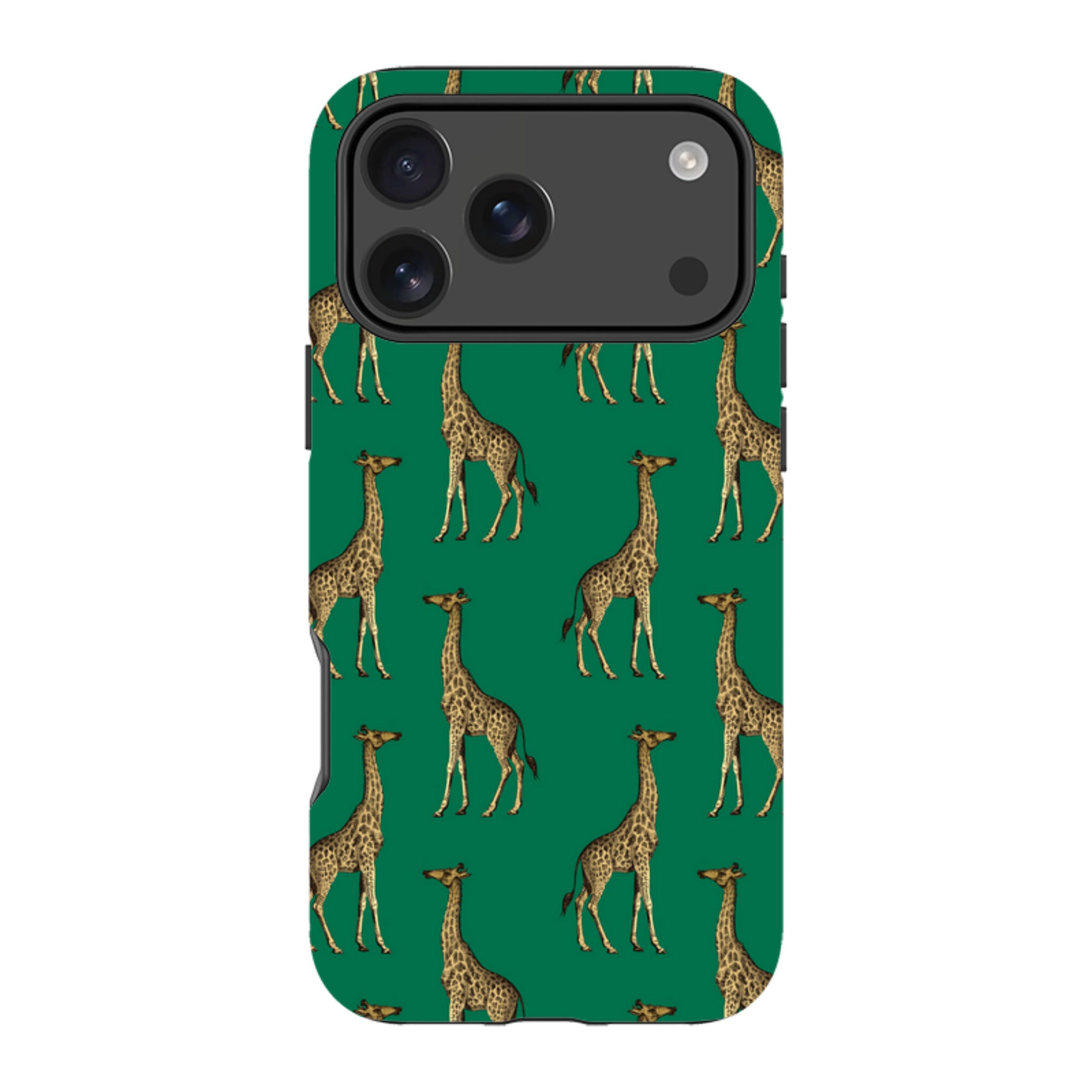 iPhone Tough Case - Green Giraffe