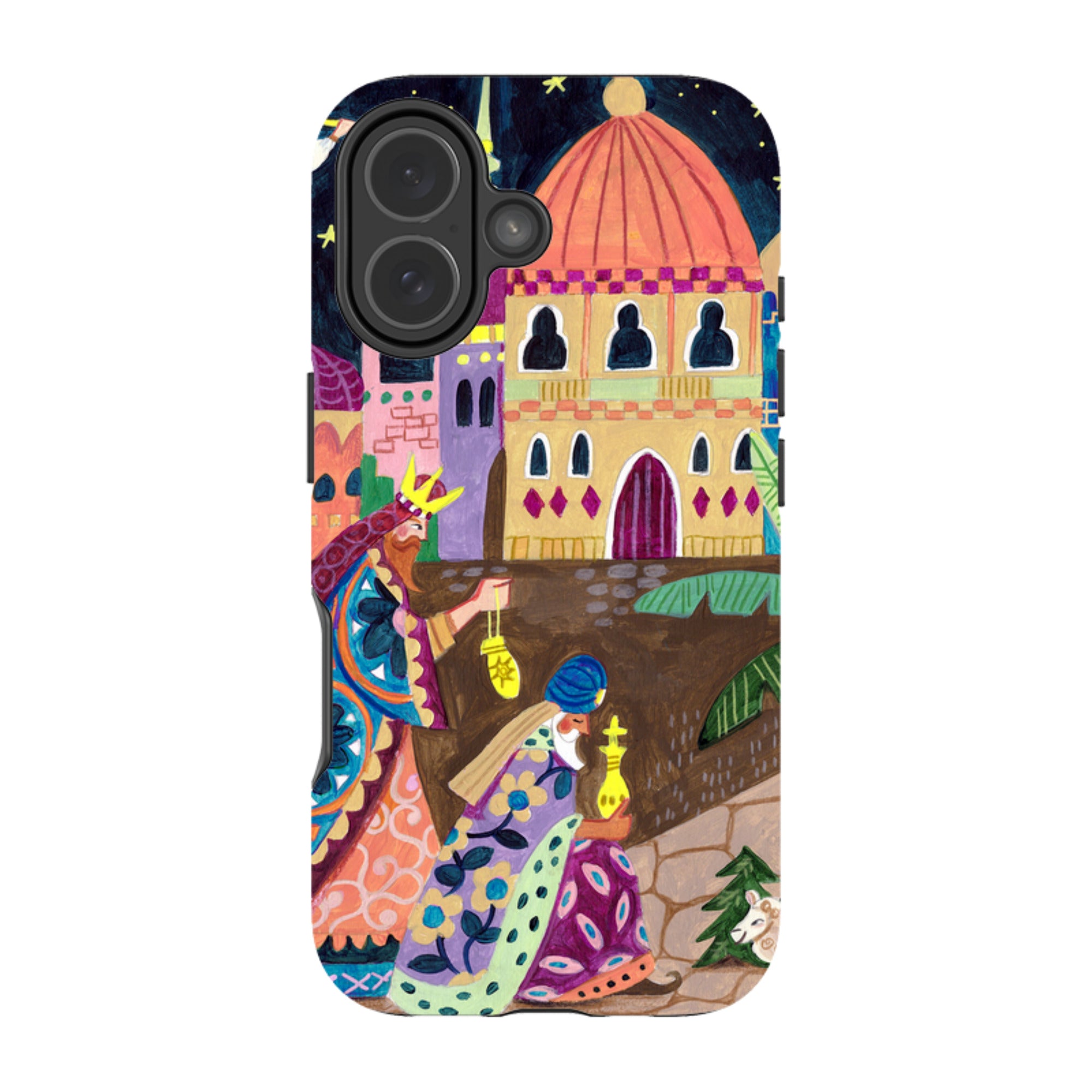 iPhone Tough Case - Wisemen II By Caroline Bonne Muller