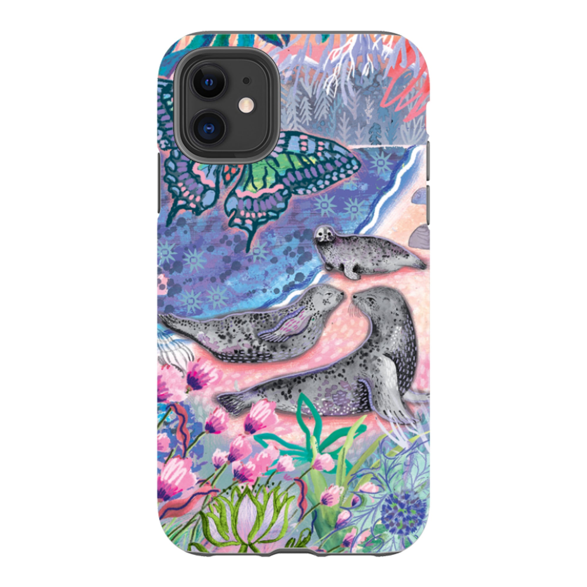 iPhone Case - Scenic Seals Of Norfolk By Emma Frances Grant