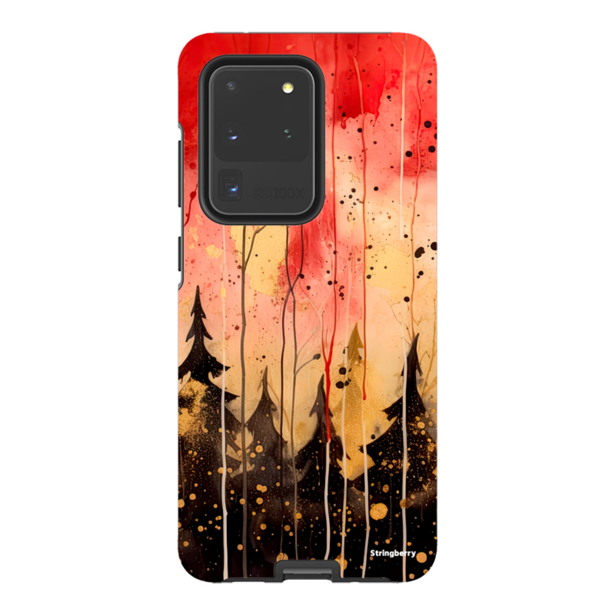 Samsung Tough Case - Watercolour Winter Forest