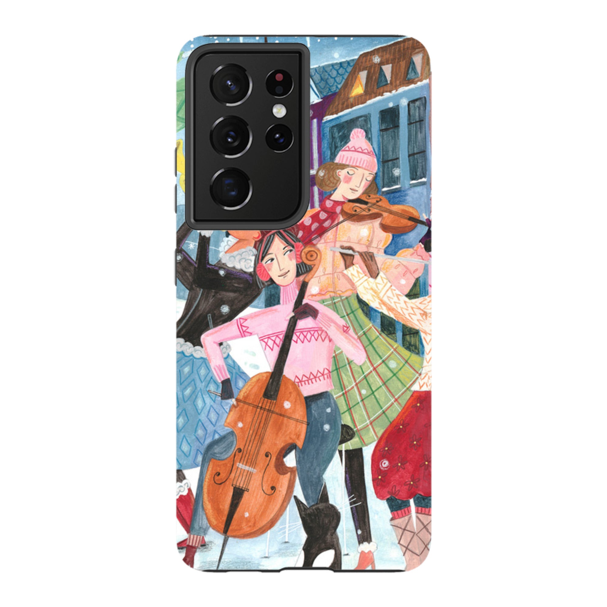 Samsung Tough Case - Musical Winter By Caroline Bonne Muller