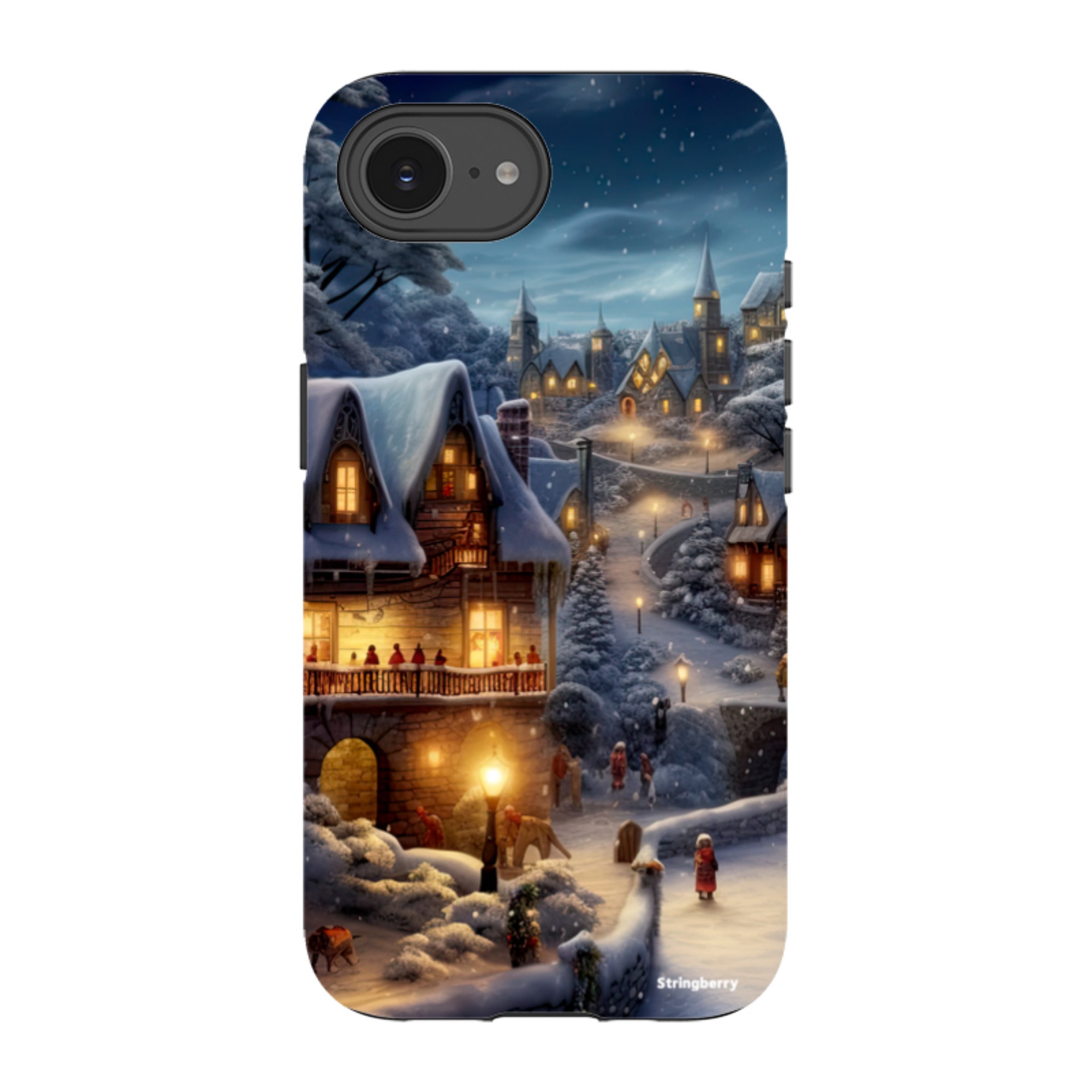 iPhone Tough Case - Scandinavian Winter Night