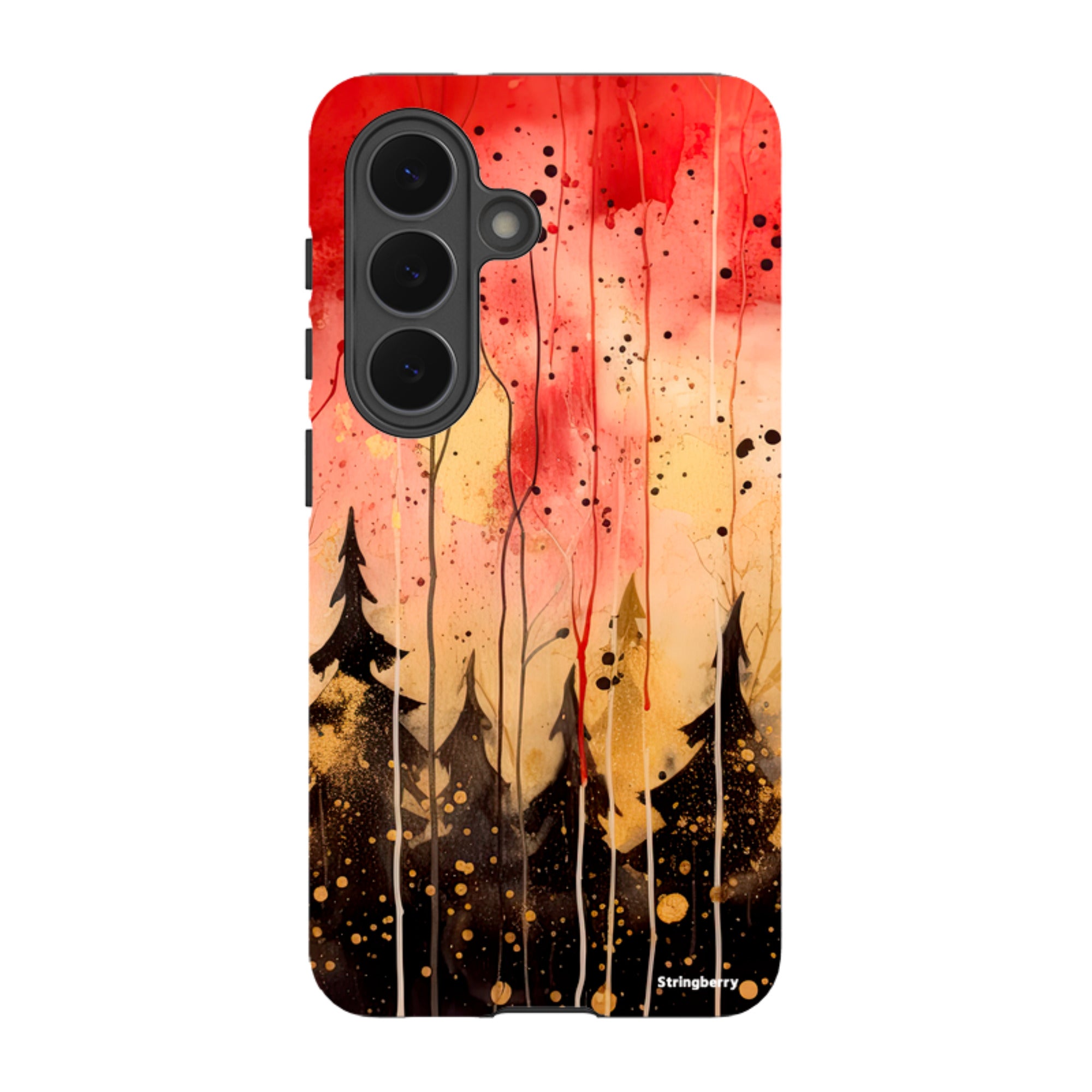 Samsung Tough Case - Watercolour Winter Forest