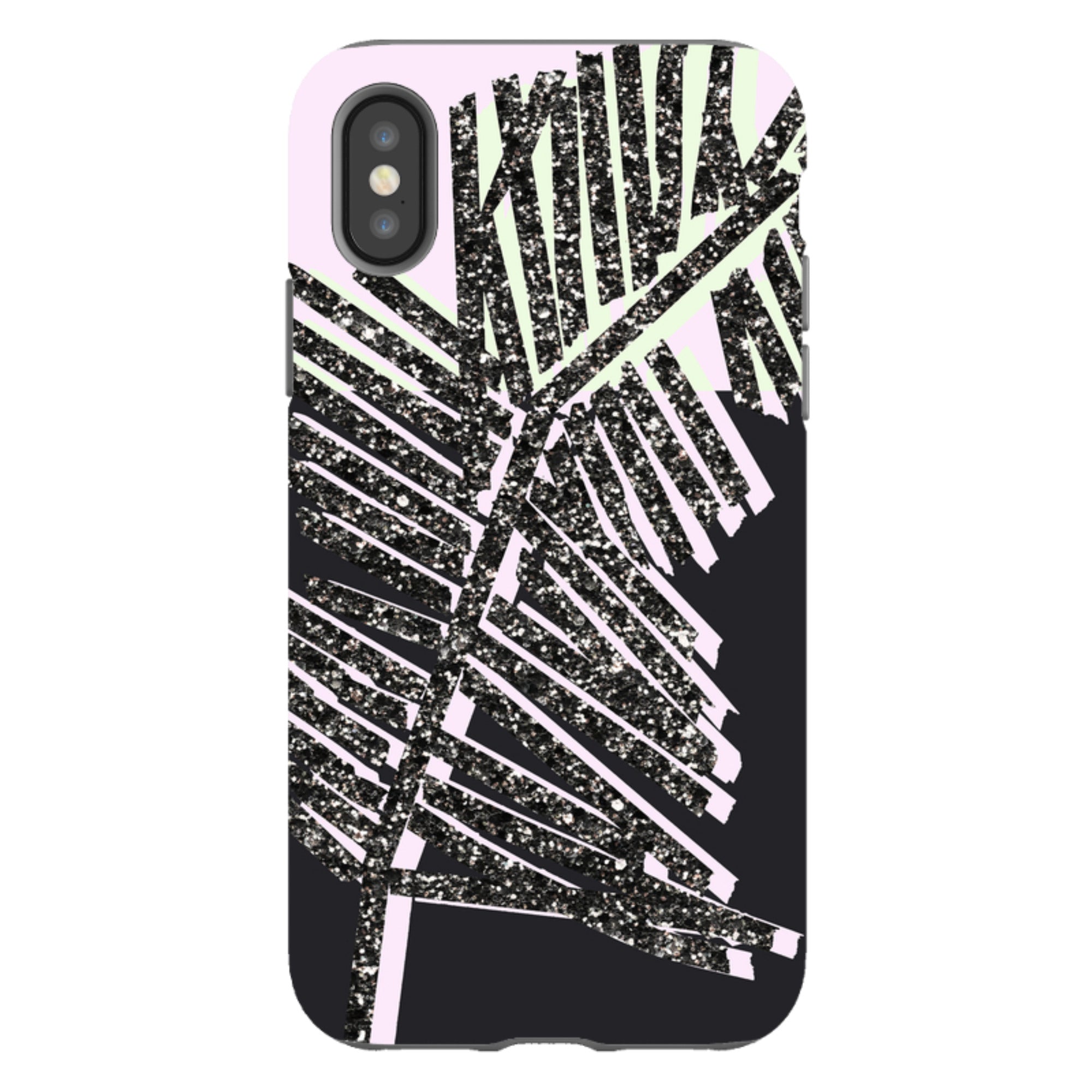 iPhone Tough Case - Glitter Palm By Kitty Joseph