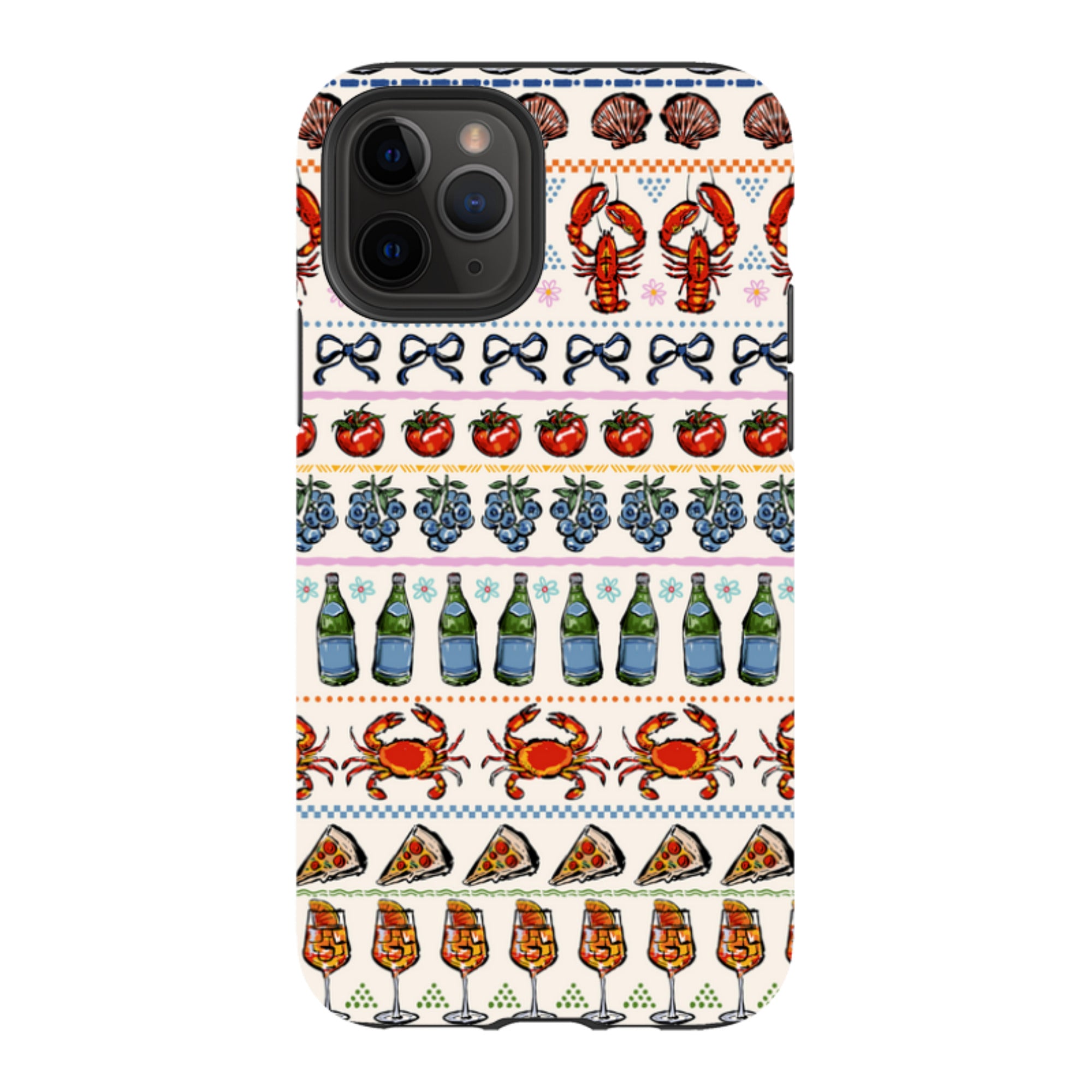 iPhone Case - Crab Pattern