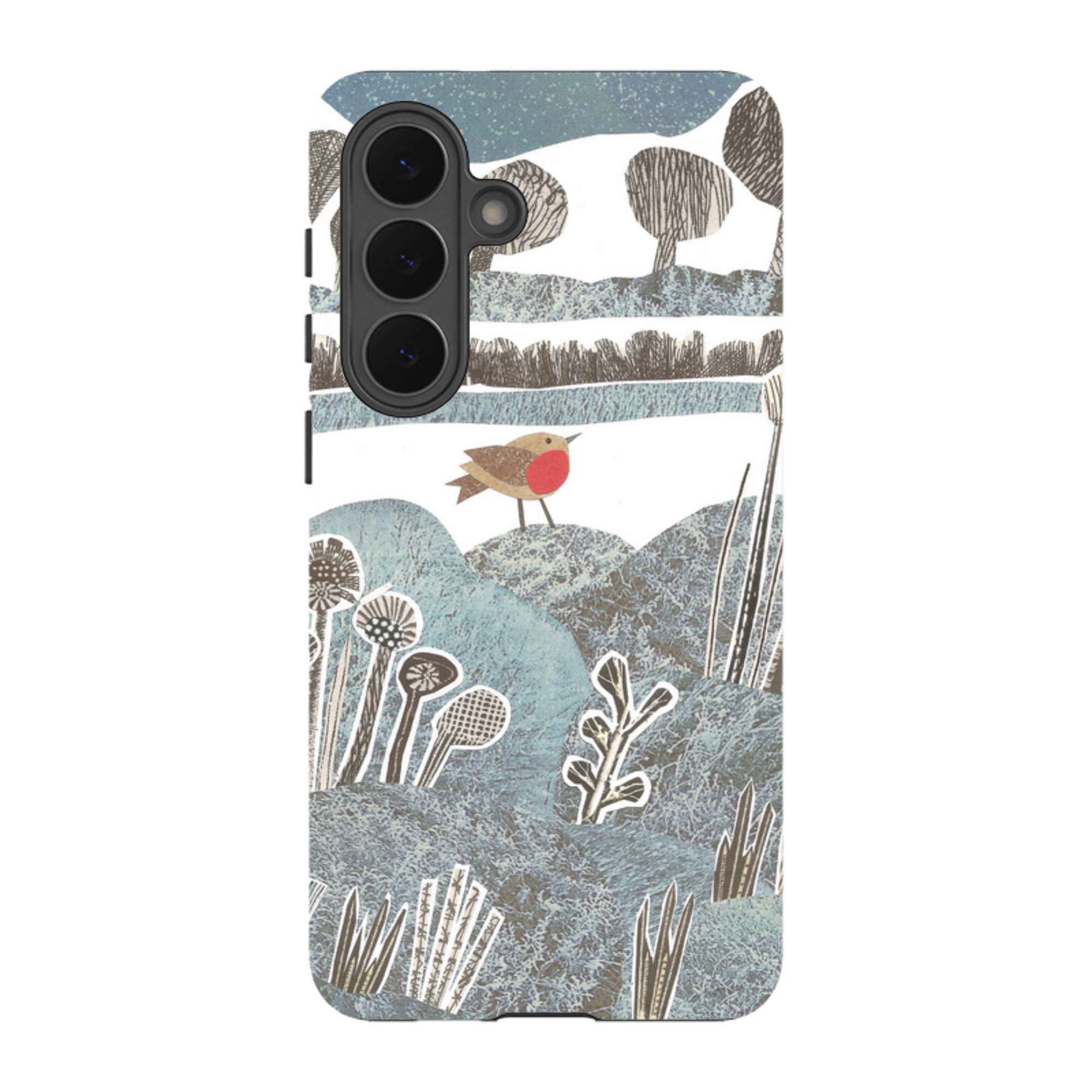 Samsung Tough Case - Frost Robin By Jane Robbins