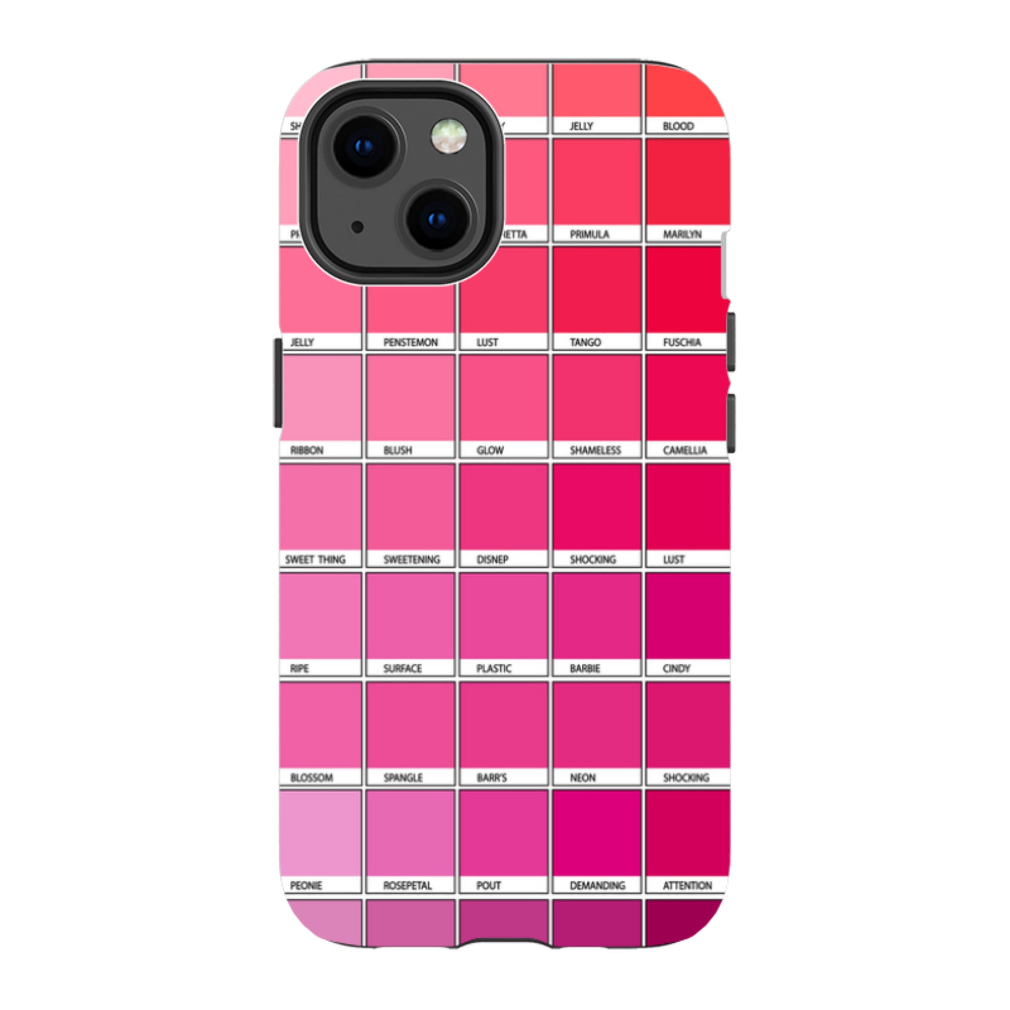 iPhone Tough Case - Pink Chromology By Kitty Joseph